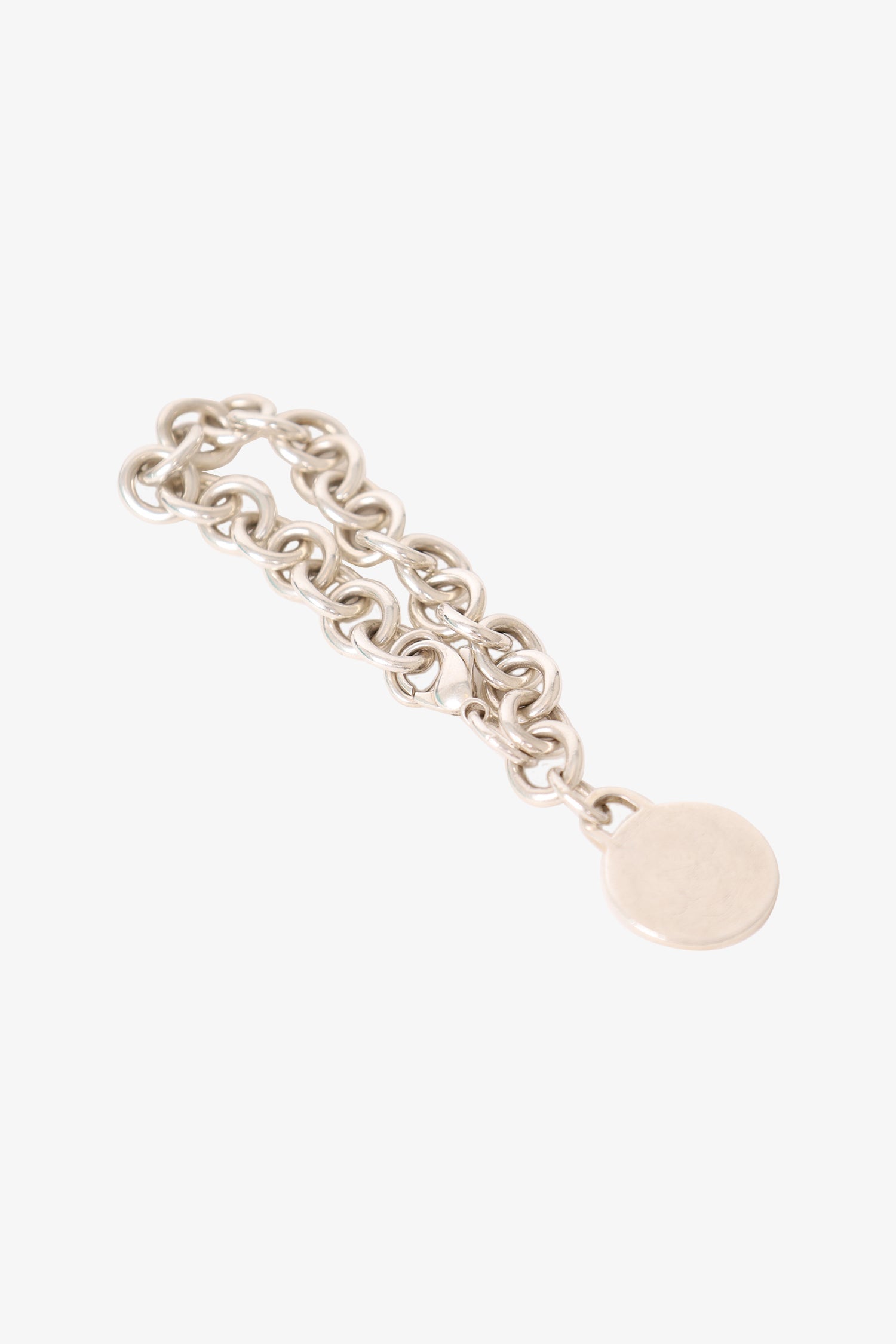 Tiffany & Co. Sterling Silver Tag Chain Bracelet