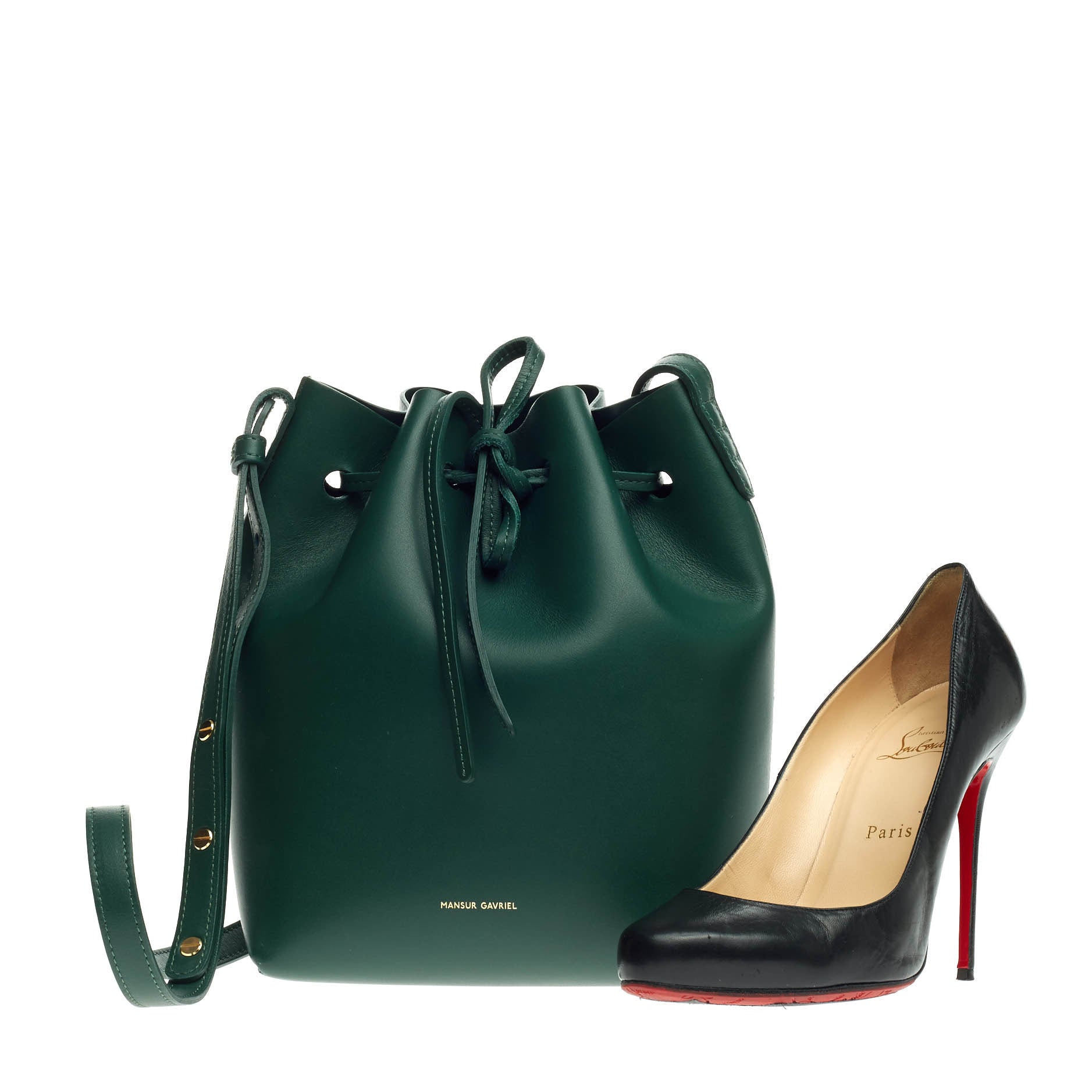 Bucket Bag Leather Mini