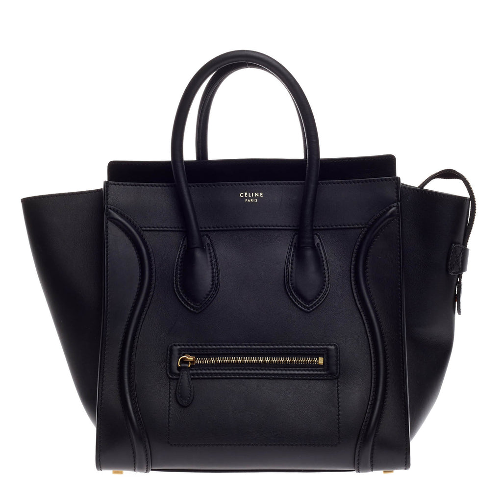 Luggage Handbag Smooth Leather Mini