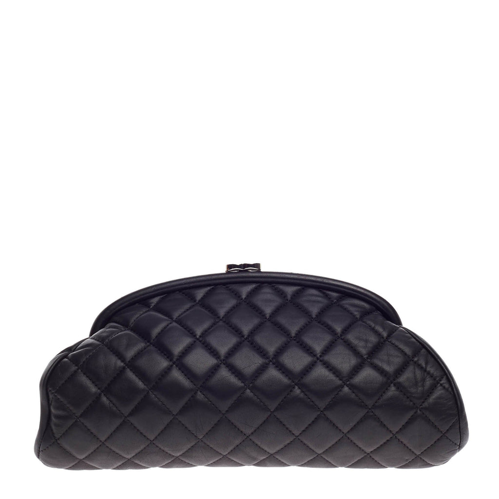 Timeless Clutch Quilted Lambskin