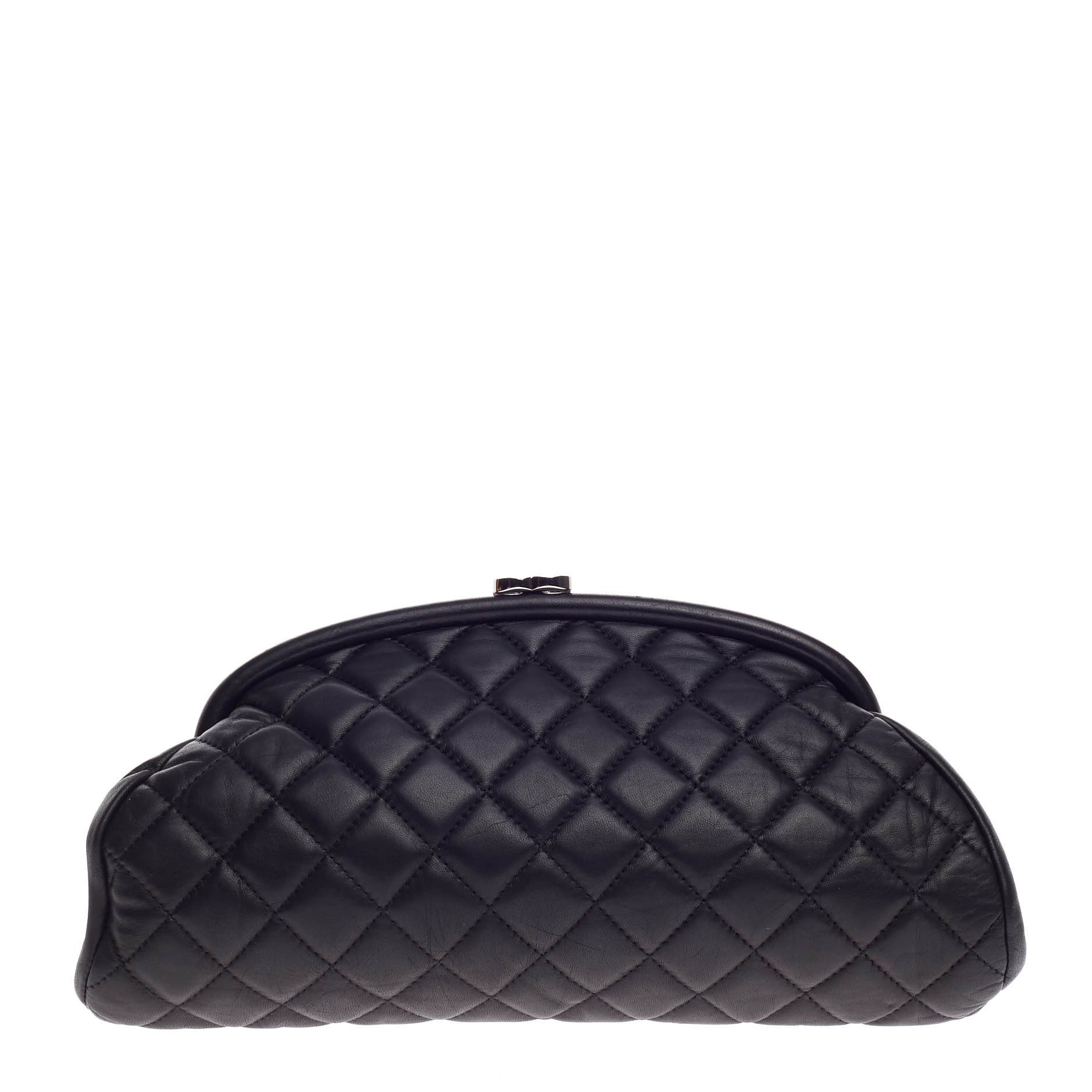 Timeless Clutch Quilted Lambskin