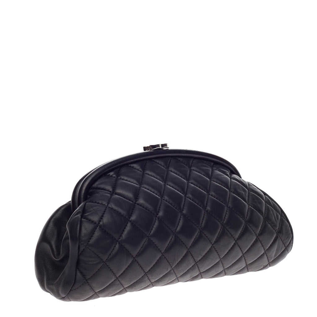 Timeless Clutch Quilted Lambskin