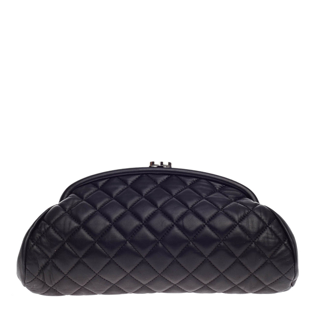 Timeless Clutch Quilted Lambskin