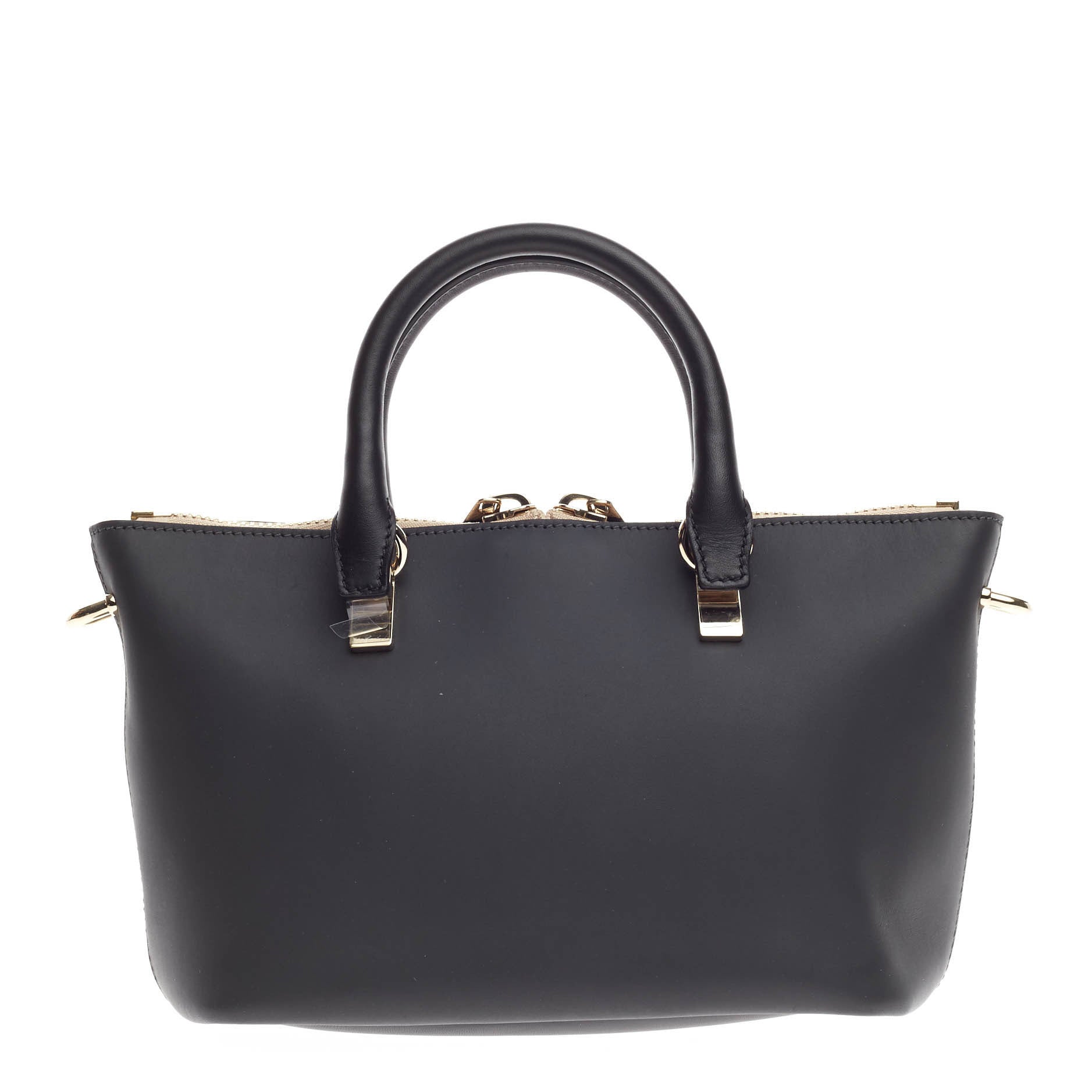 Bicolor Baylee Satchel Leather Mini