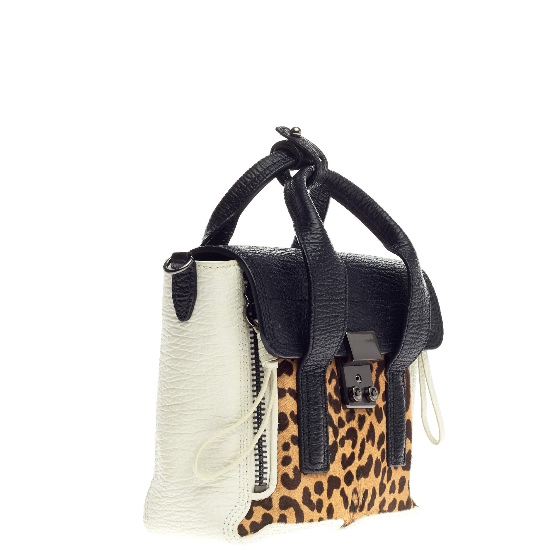 Pashli Satchel Calf Hair Mini