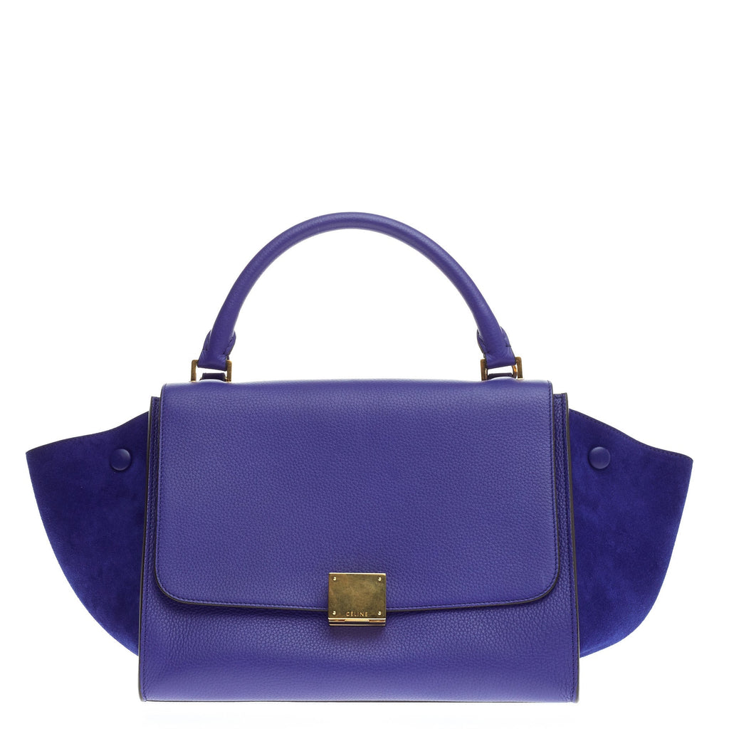 Trapeze Handbag Grainy Leather Mini