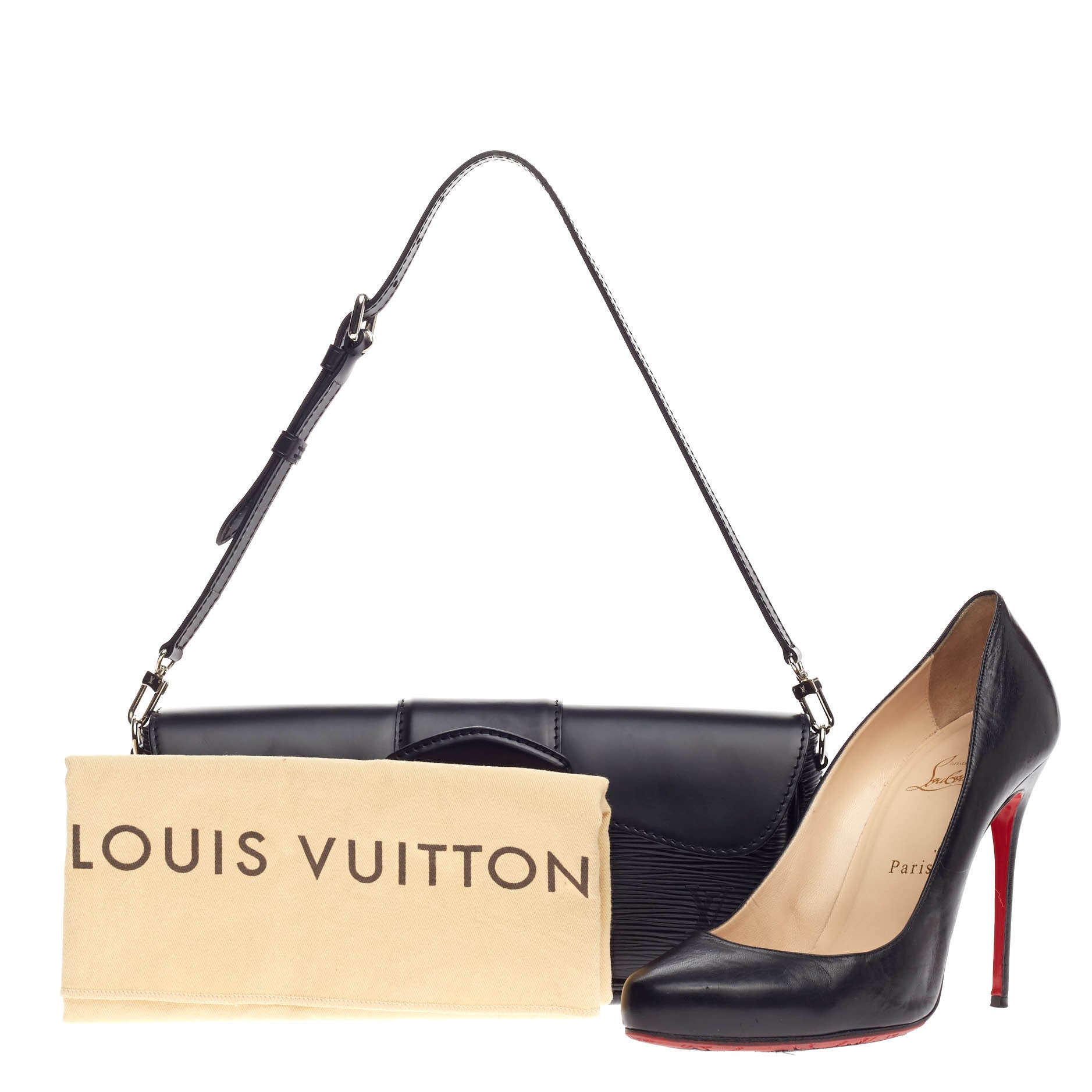 Montaigne Clutch Epi Leather