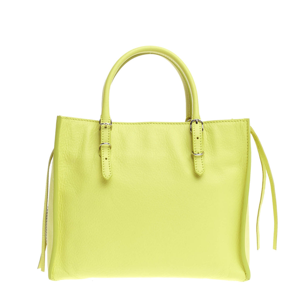 Papier A4 Zip Around Classic Studs Handbag Leather Mini