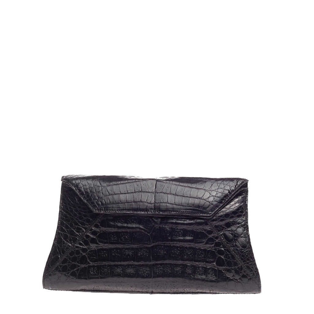 Envelope Clutch Crocodile Long
