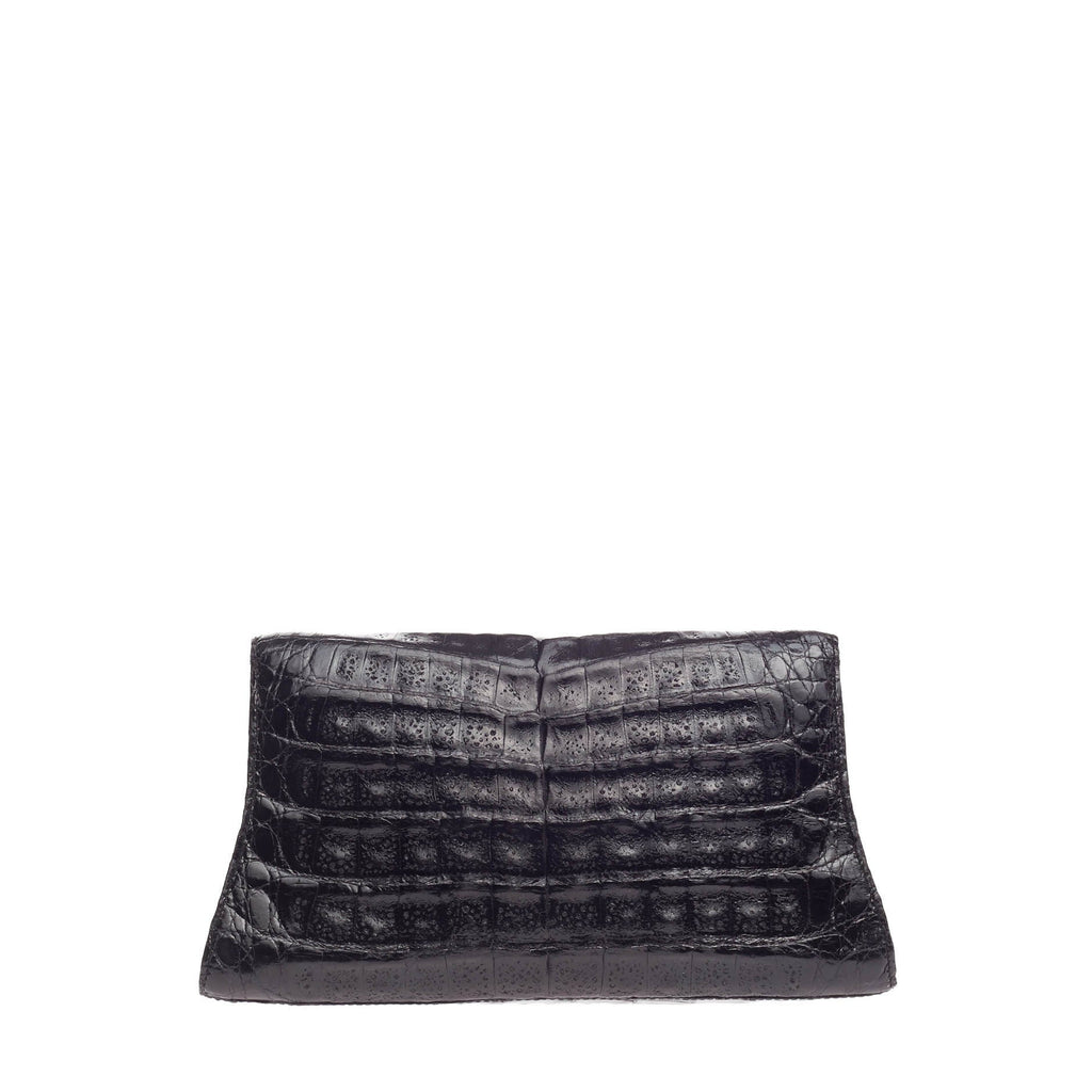 Envelope Clutch Crocodile Long