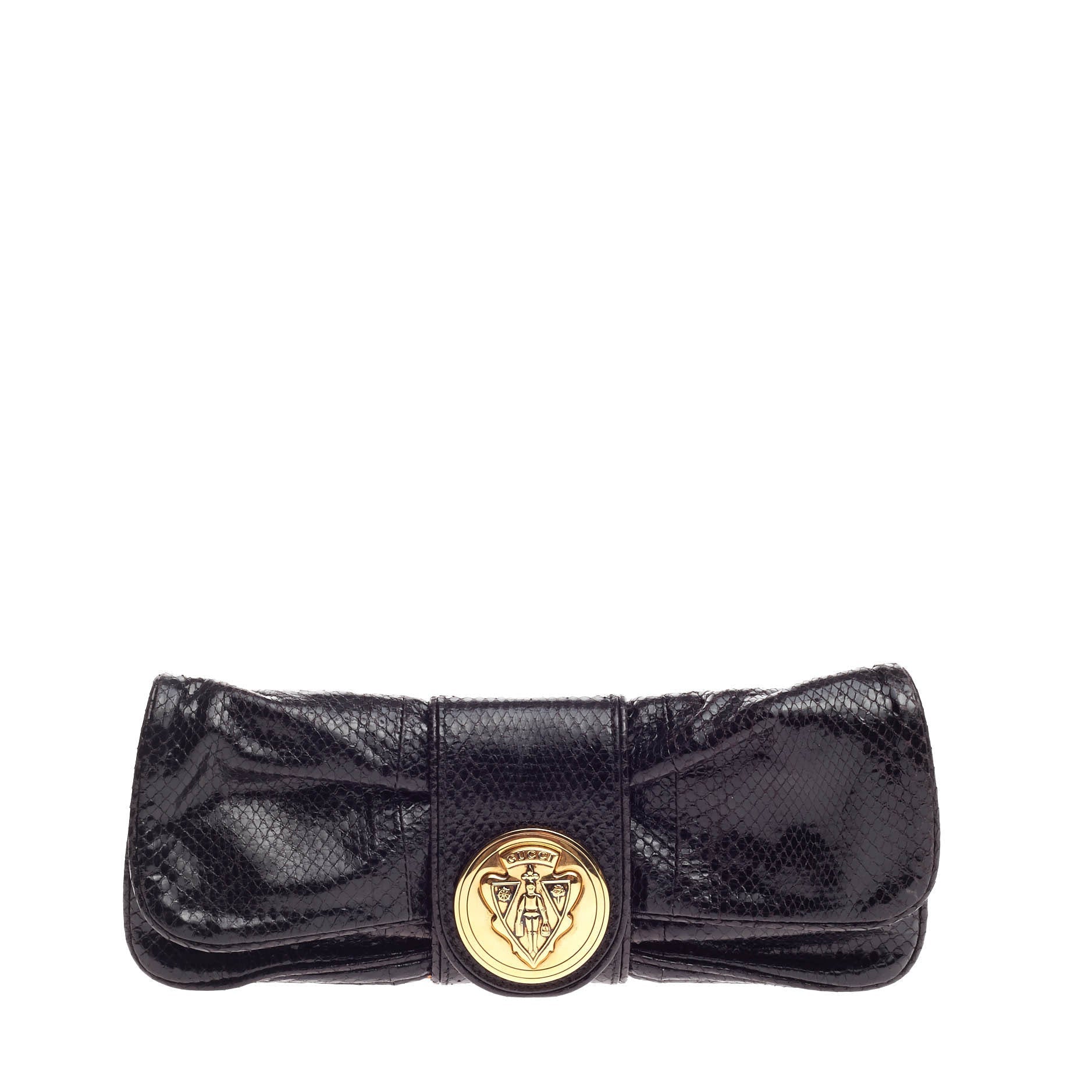 Hysteria Convertible Clutch Snakeskin