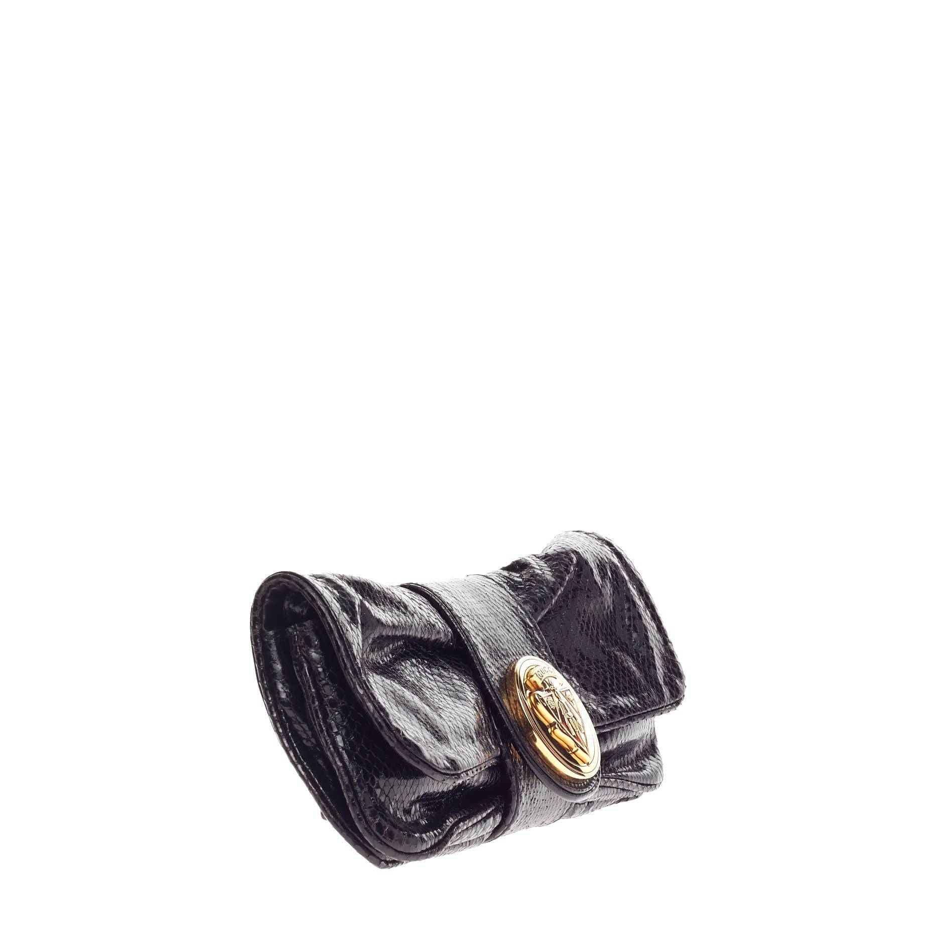 Hysteria Convertible Clutch Snakeskin