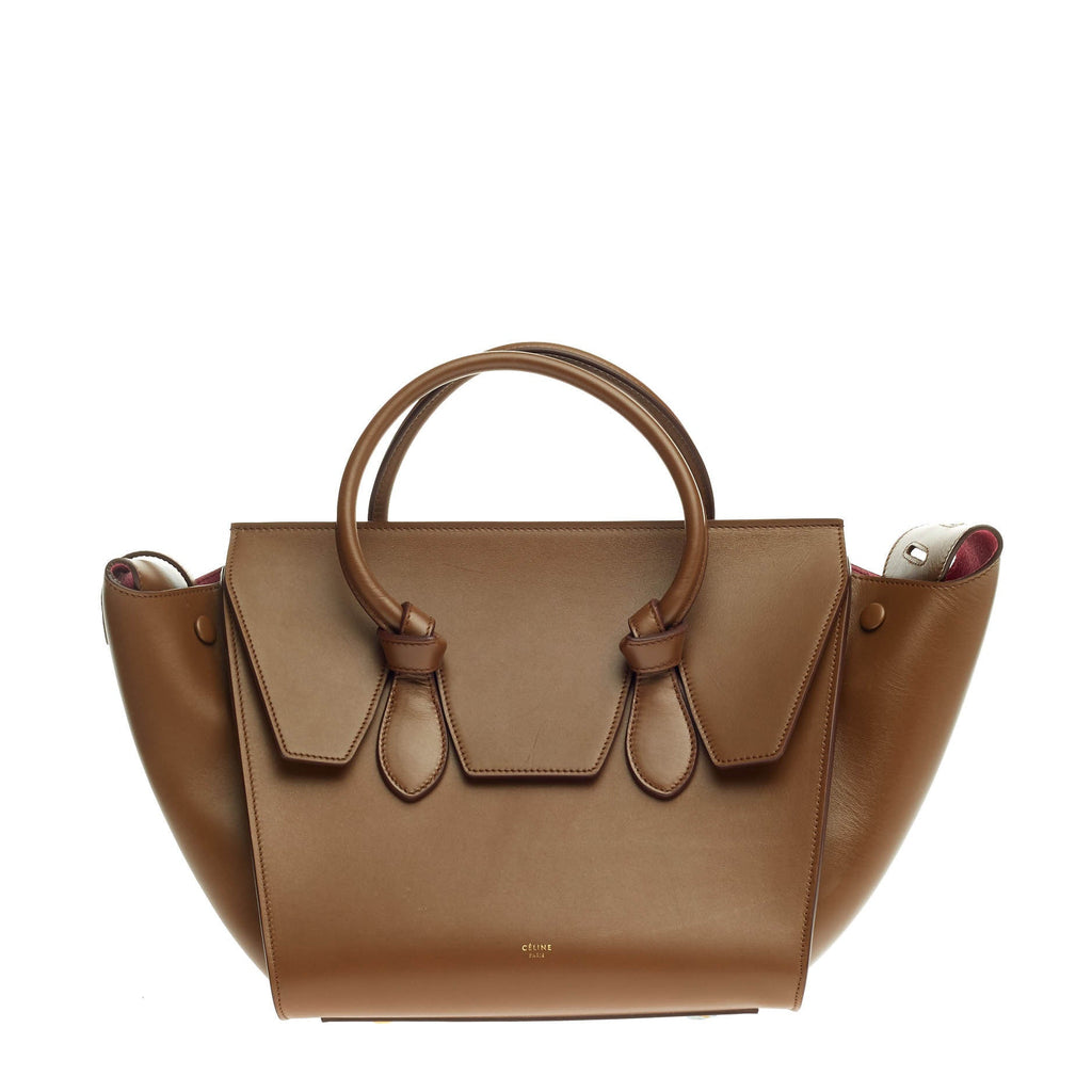 Tie Knot Tote Smooth Leather Mini