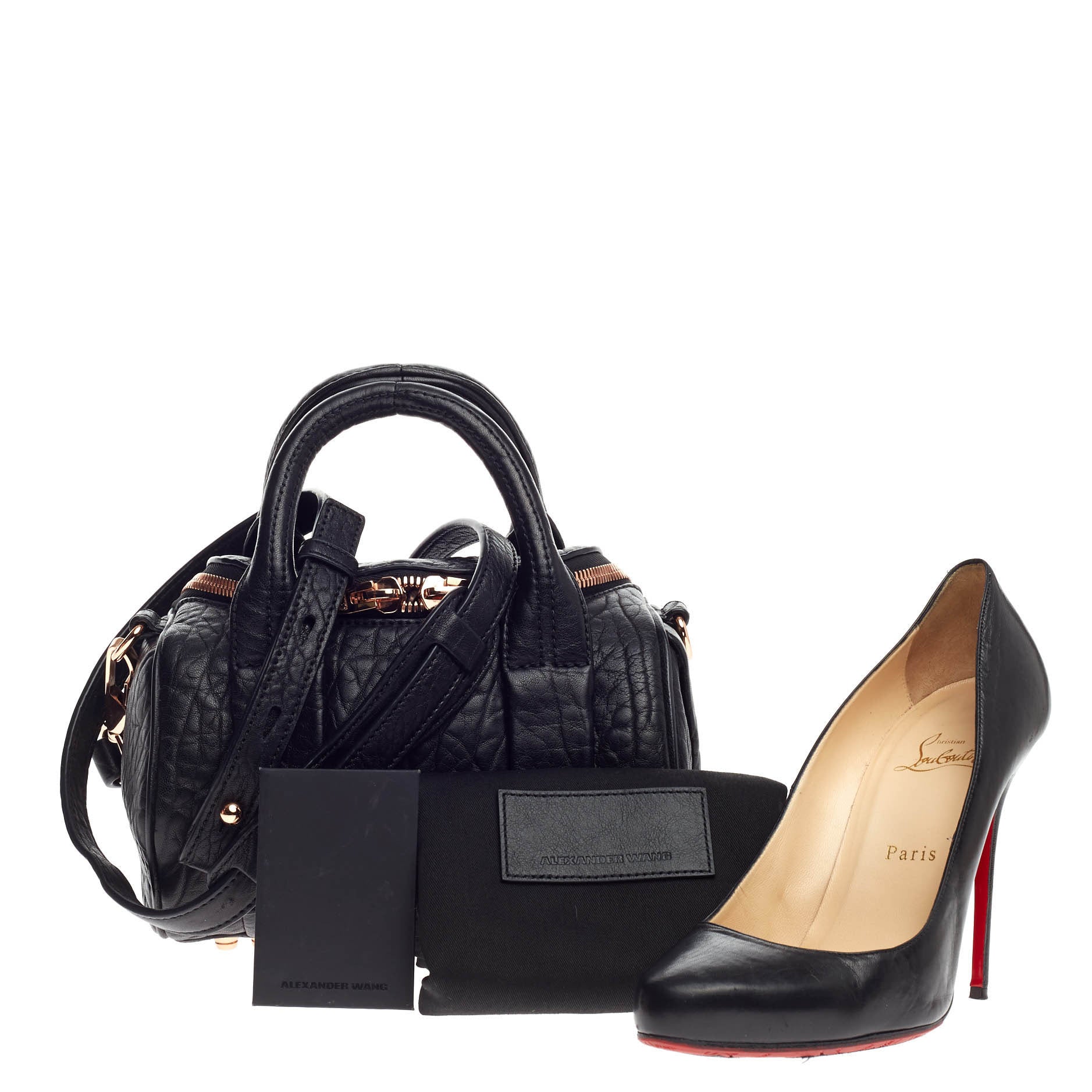 Rockie Satchel Leather Mini