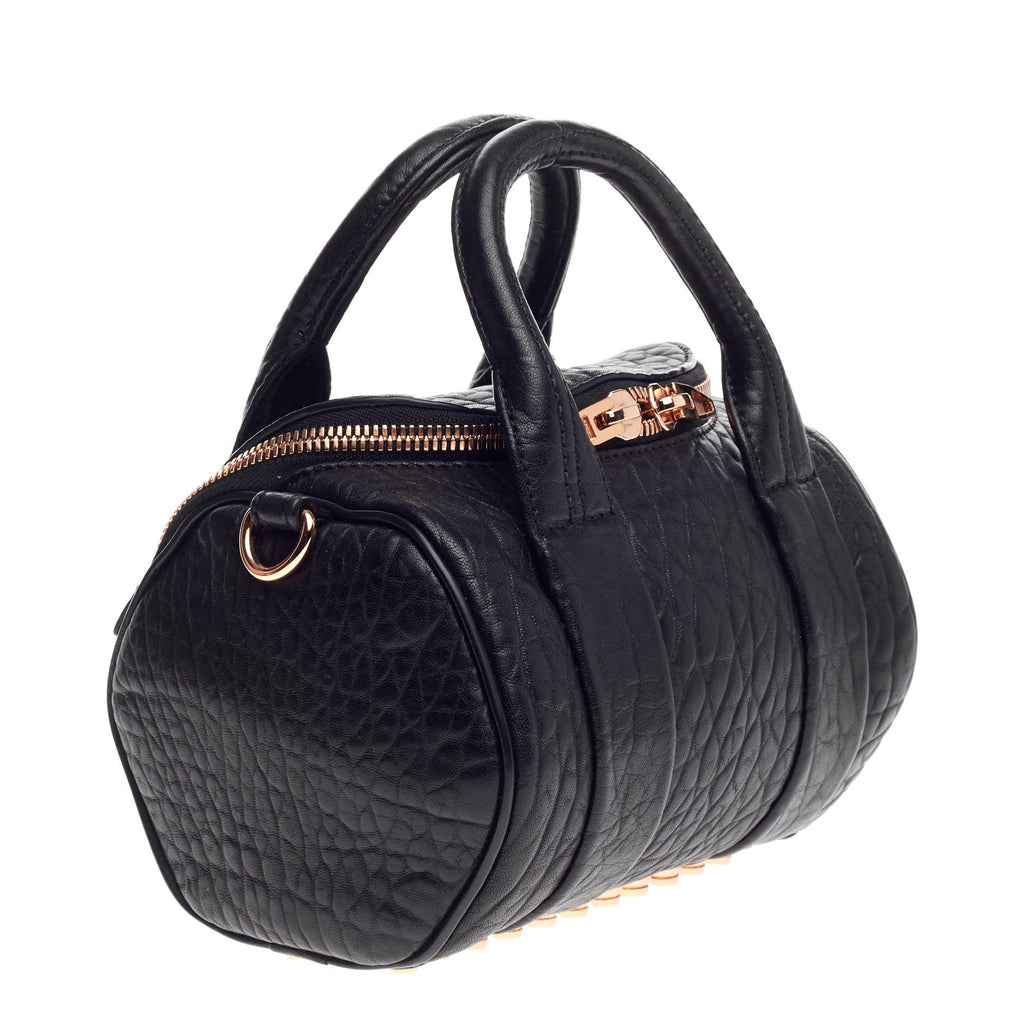 Rockie Satchel Leather Mini