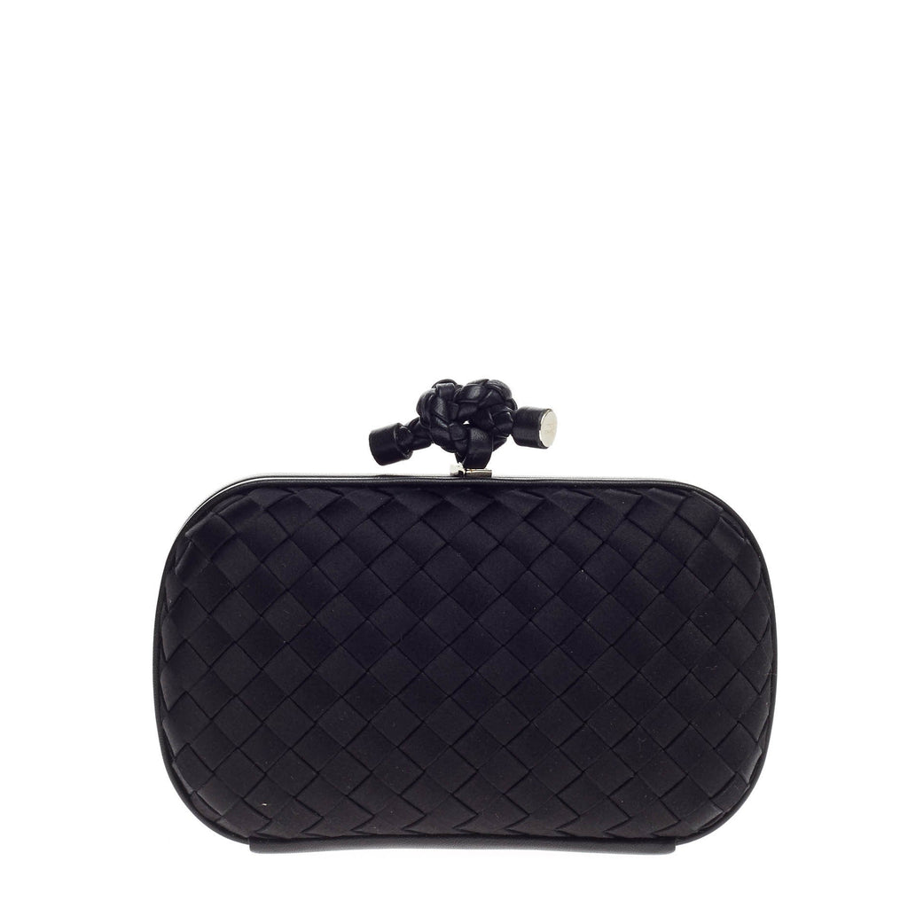Box Knot Clutch Satin Small