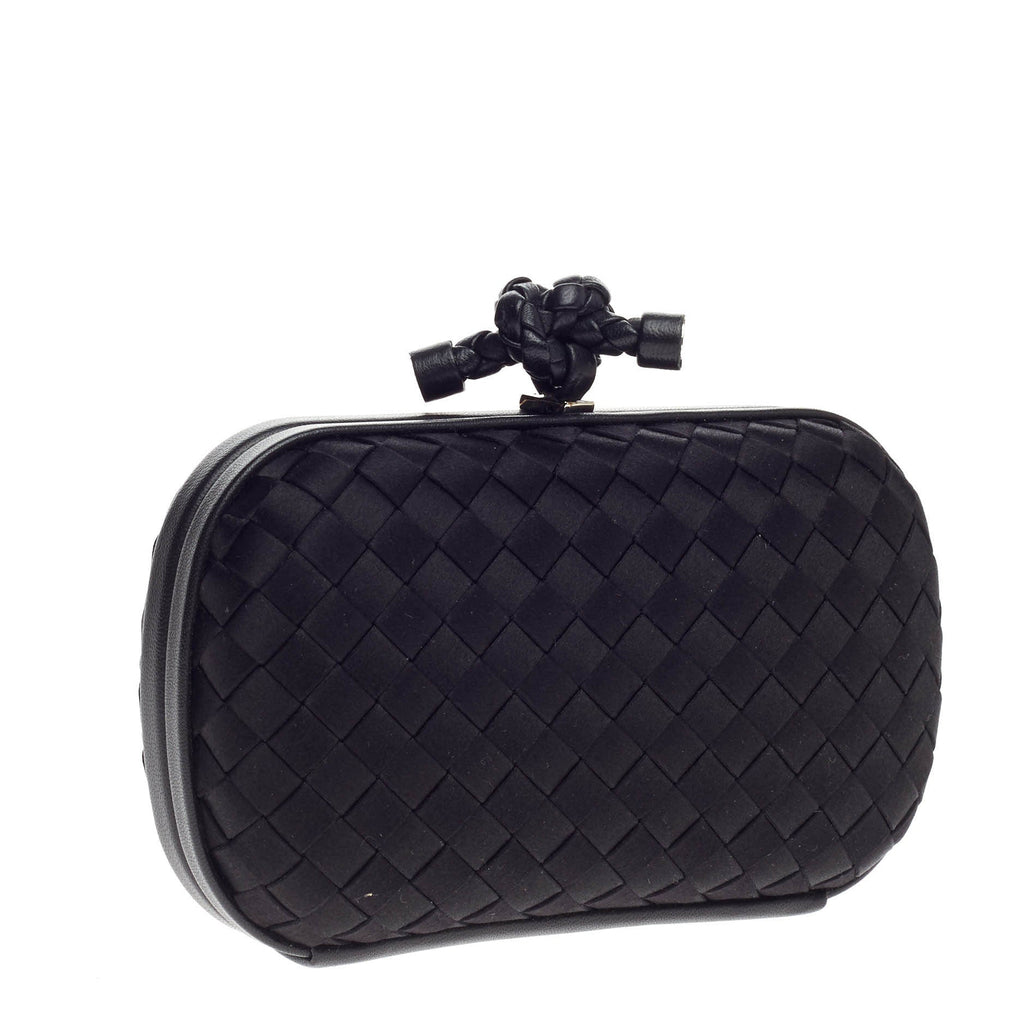 Box Knot Clutch Satin Small