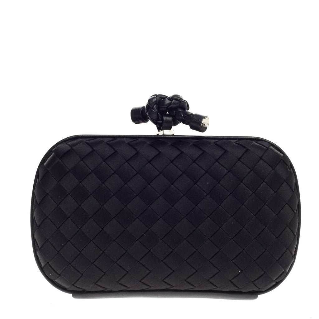 Box Knot Clutch Satin Small