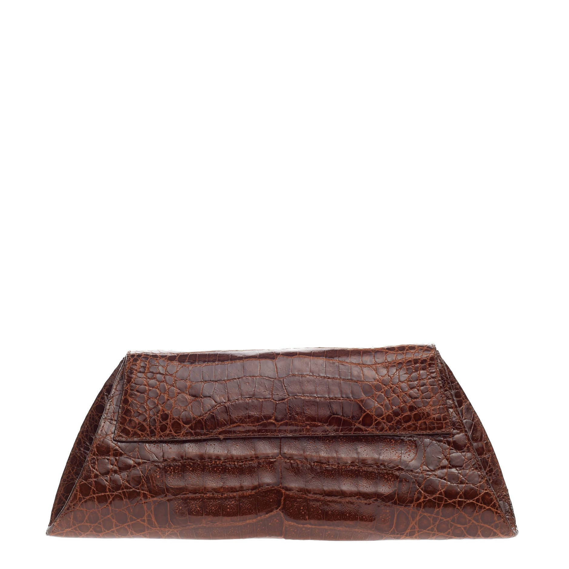 Envelope Clutch Crocodile Long