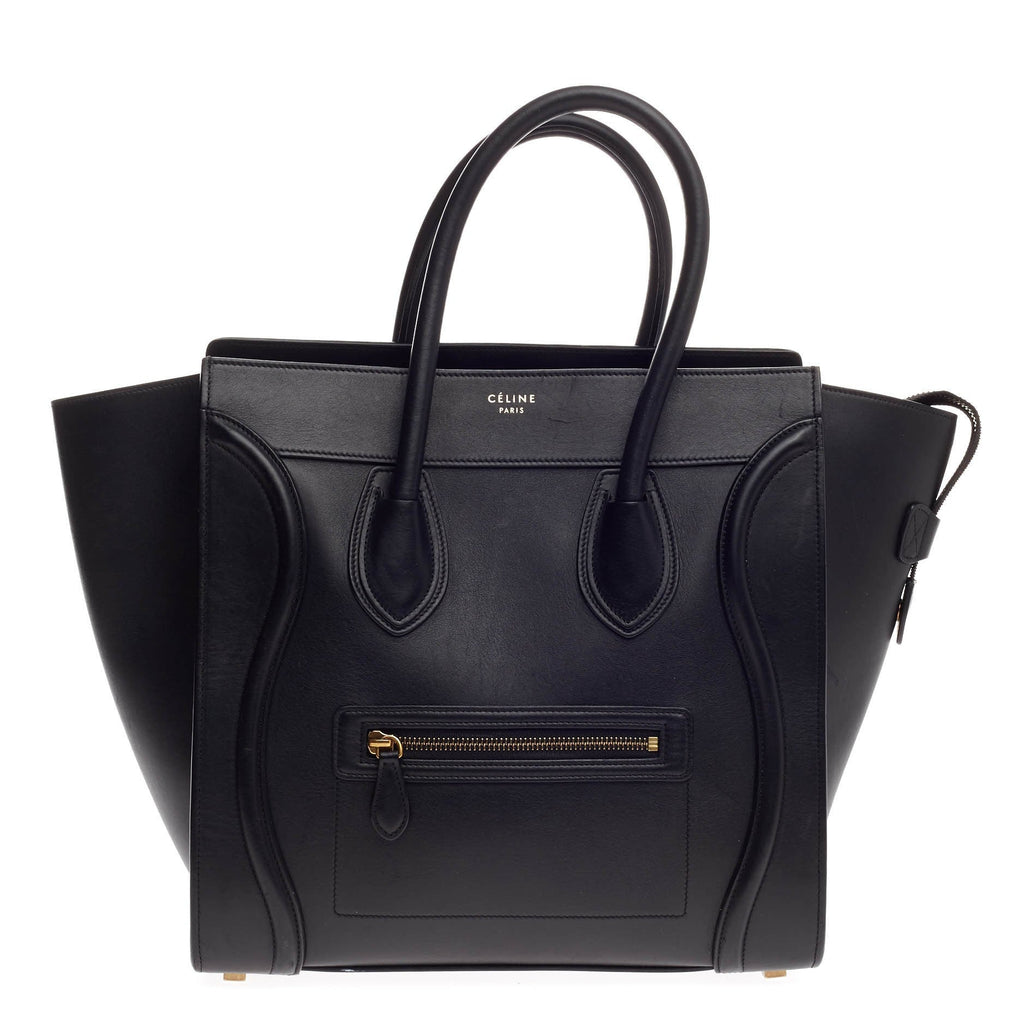 Luggage Handbag Smooth Leather Mini