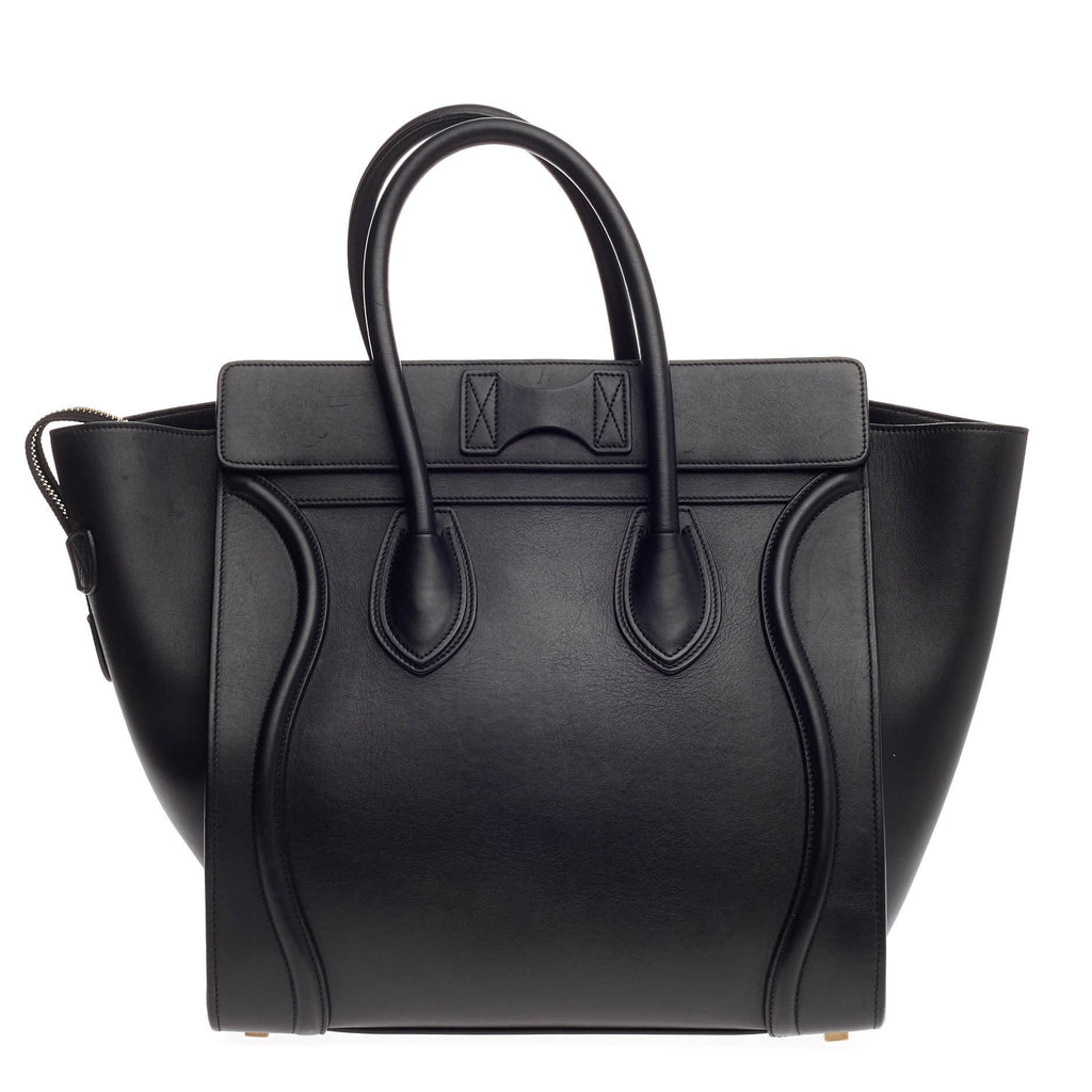 Luggage Handbag Smooth Leather Mini