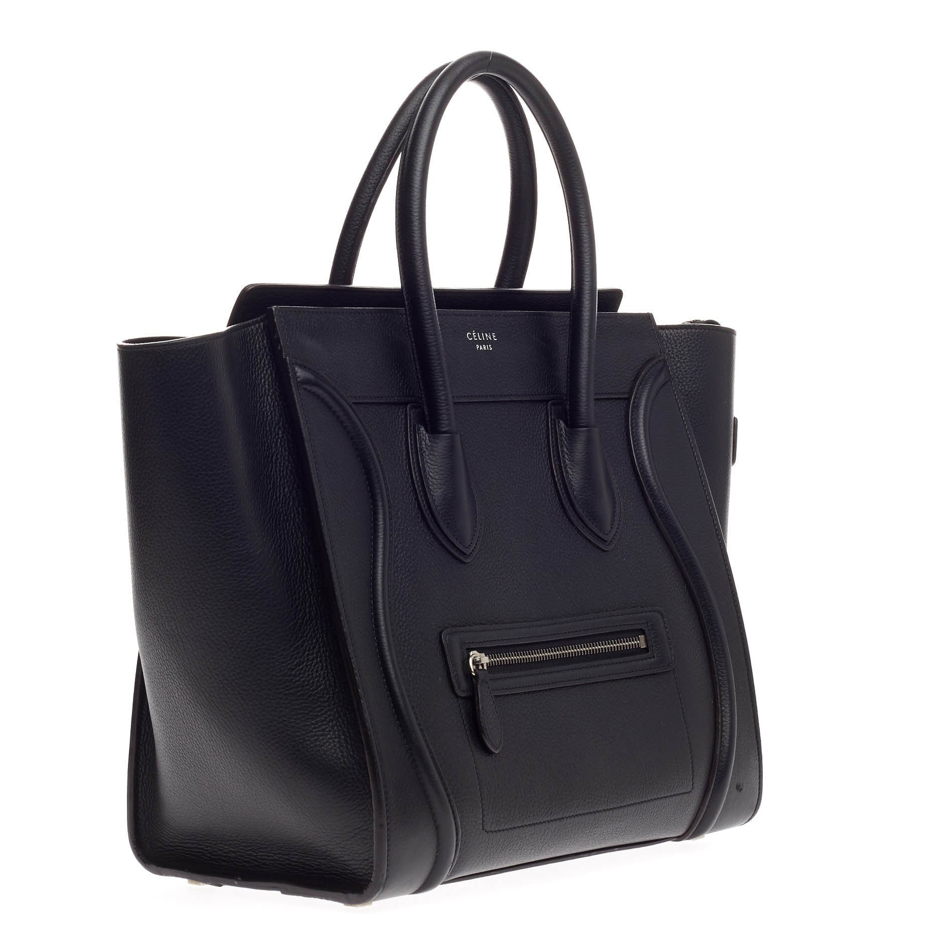 Luggage Grainy Leather Mini