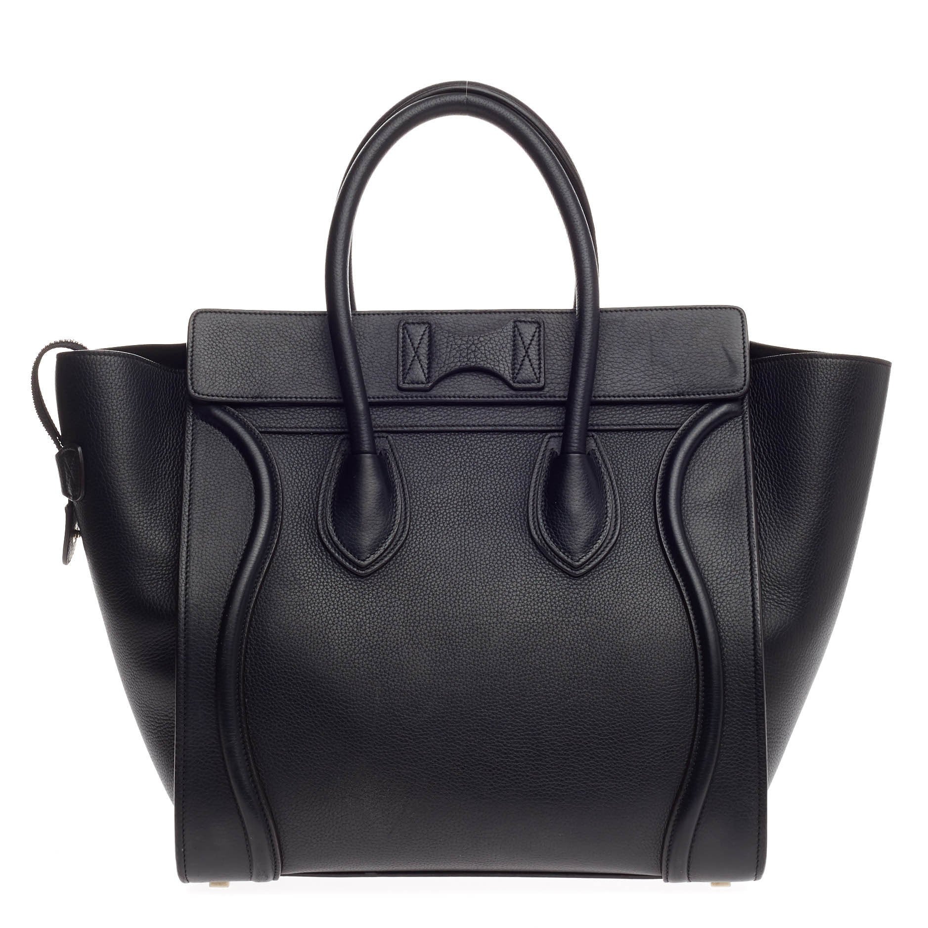 Luggage Grainy Leather Mini