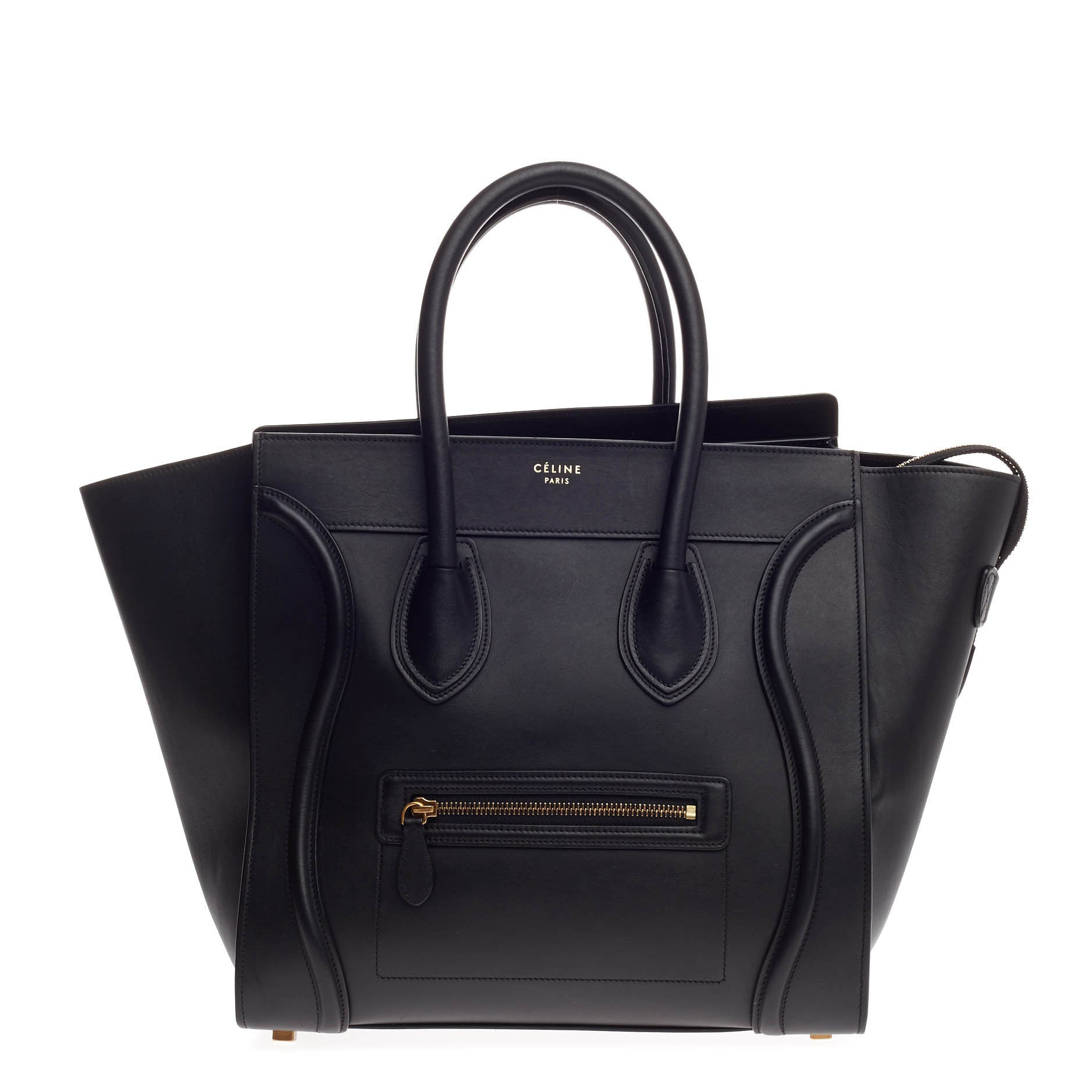Luggage Handbag Smooth Leather Mini