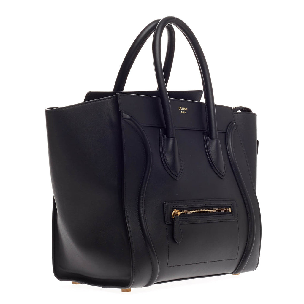 Luggage Handbag Smooth Leather Mini