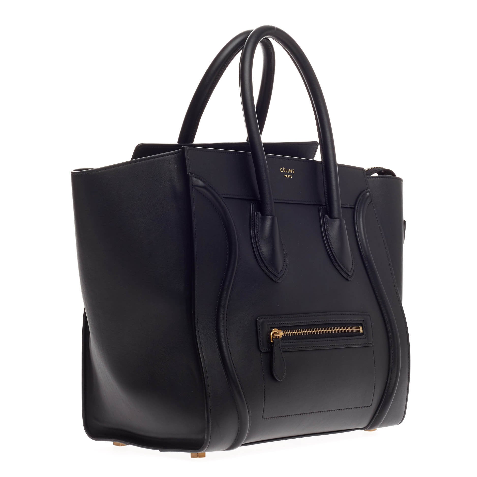 Luggage Handbag Smooth Leather Mini