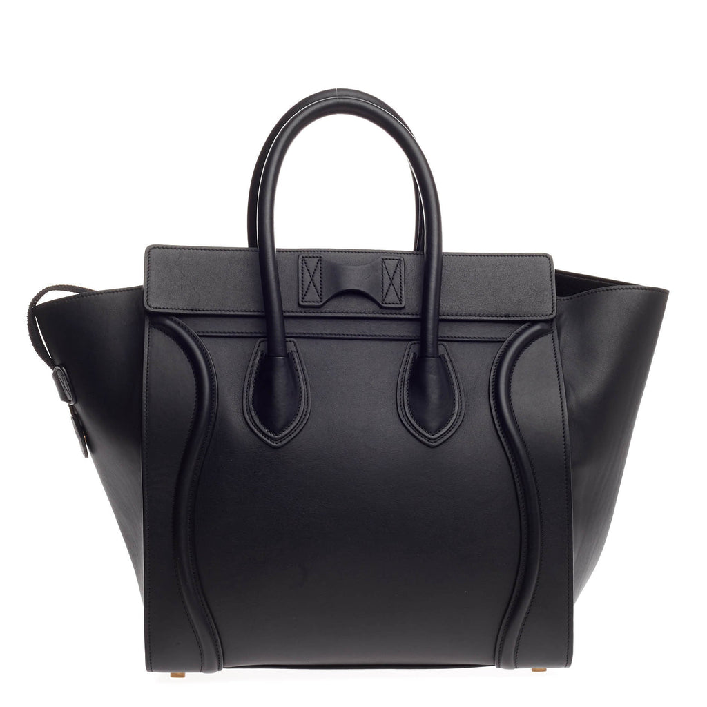 Luggage Handbag Smooth Leather Mini