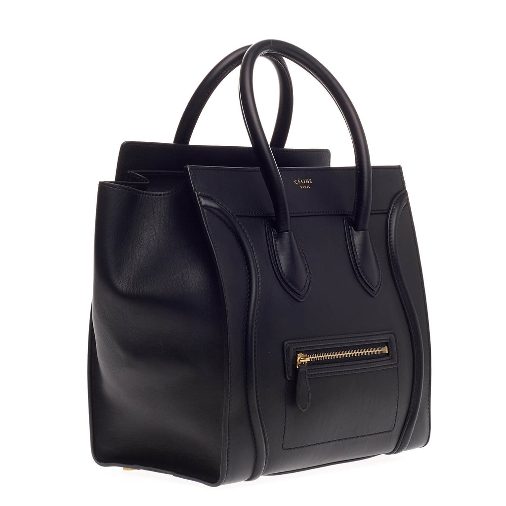 Luggage Handbag Smooth Leather Mini