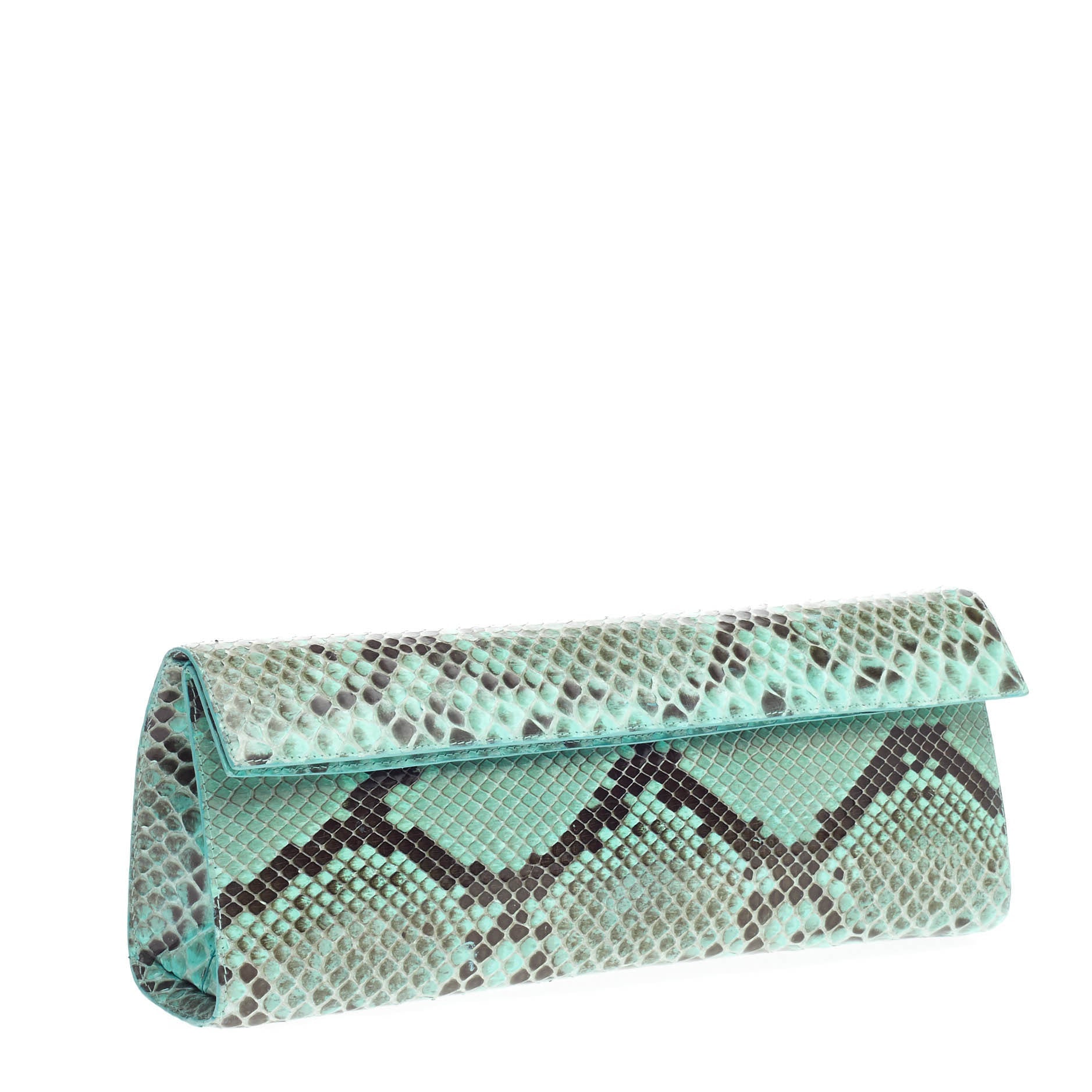 Flap Clutch Python Long