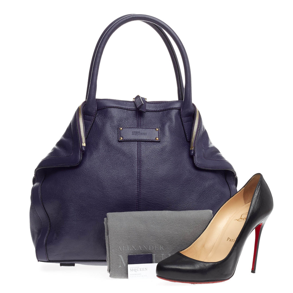 De Manta Tote Leather Mini