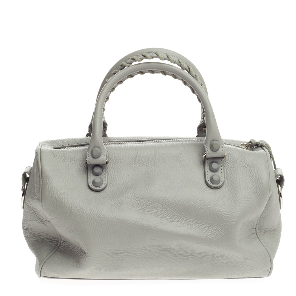 Twiggy Covered Giant Studs Handbag Leather Mini