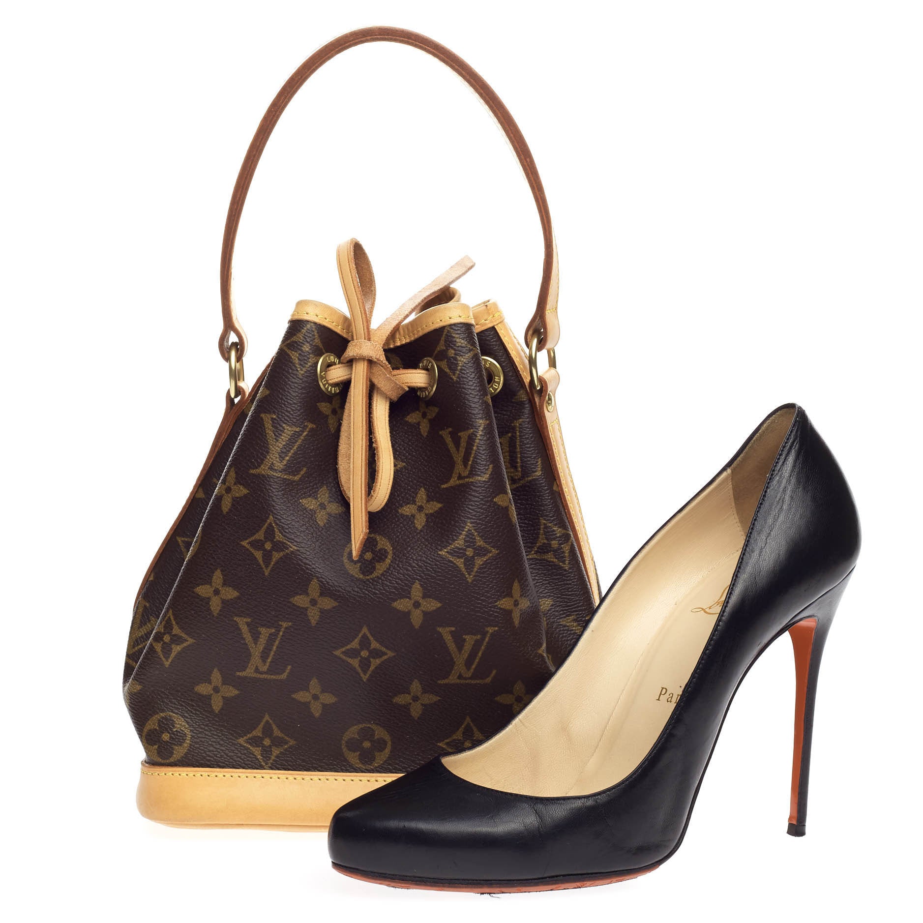 Noe Handbag Monogram Canvas Mini