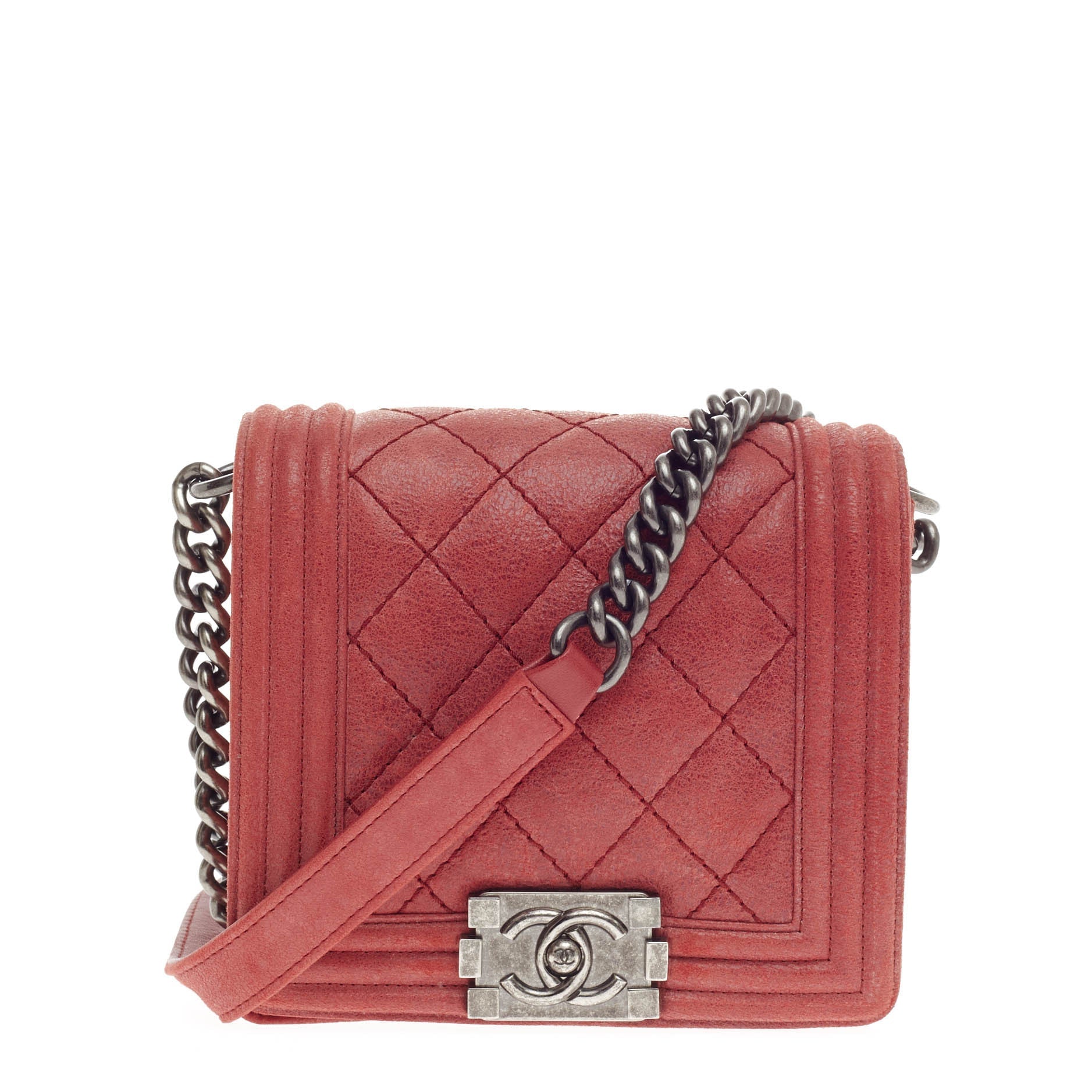 Boy Flap Bag Quilted Calfskin Mini