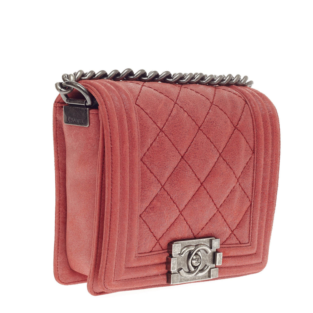 Boy Flap Bag Quilted Calfskin Mini