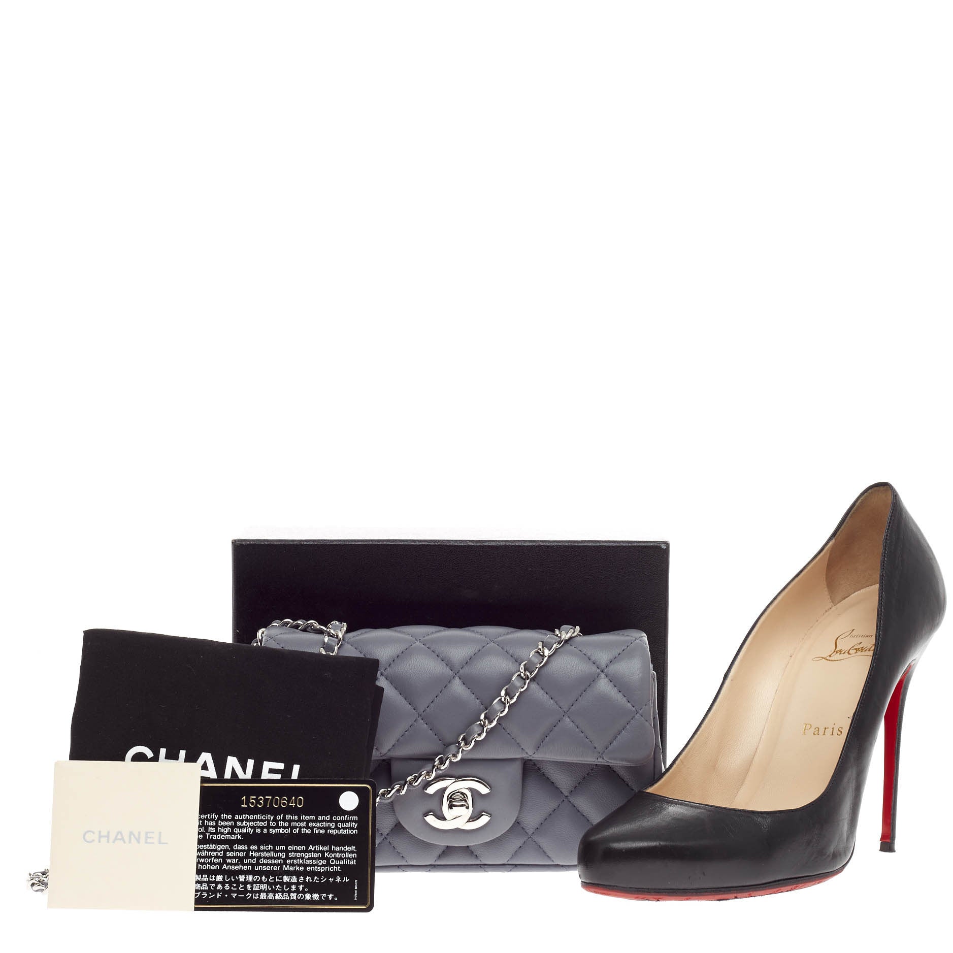 Classic Single Flap Bag Quilted Lambskin Extra Mini