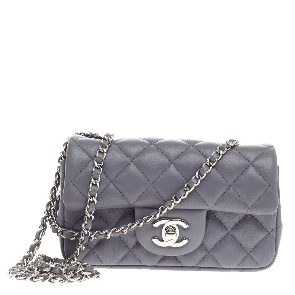 Classic Single Flap Bag Quilted Lambskin Extra Mini