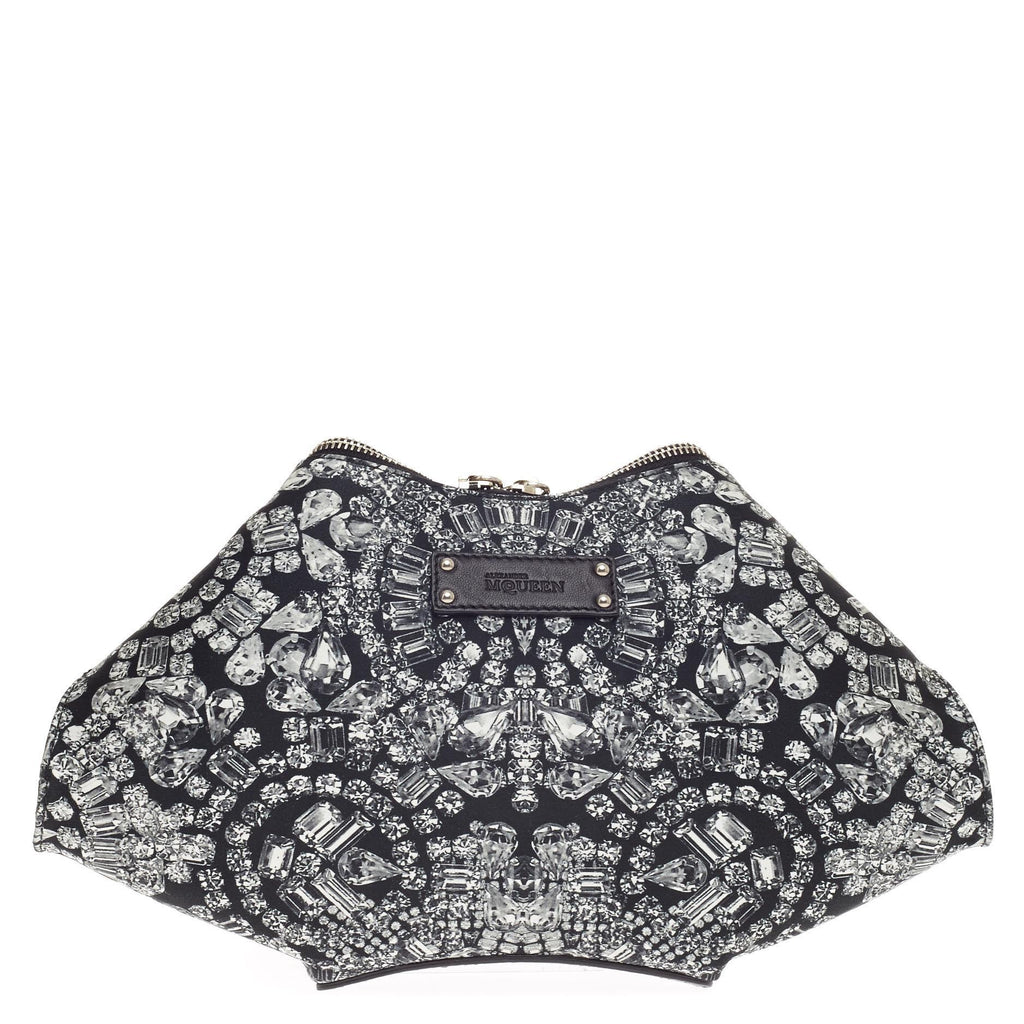 De Manta Clutch Print Textile Medium