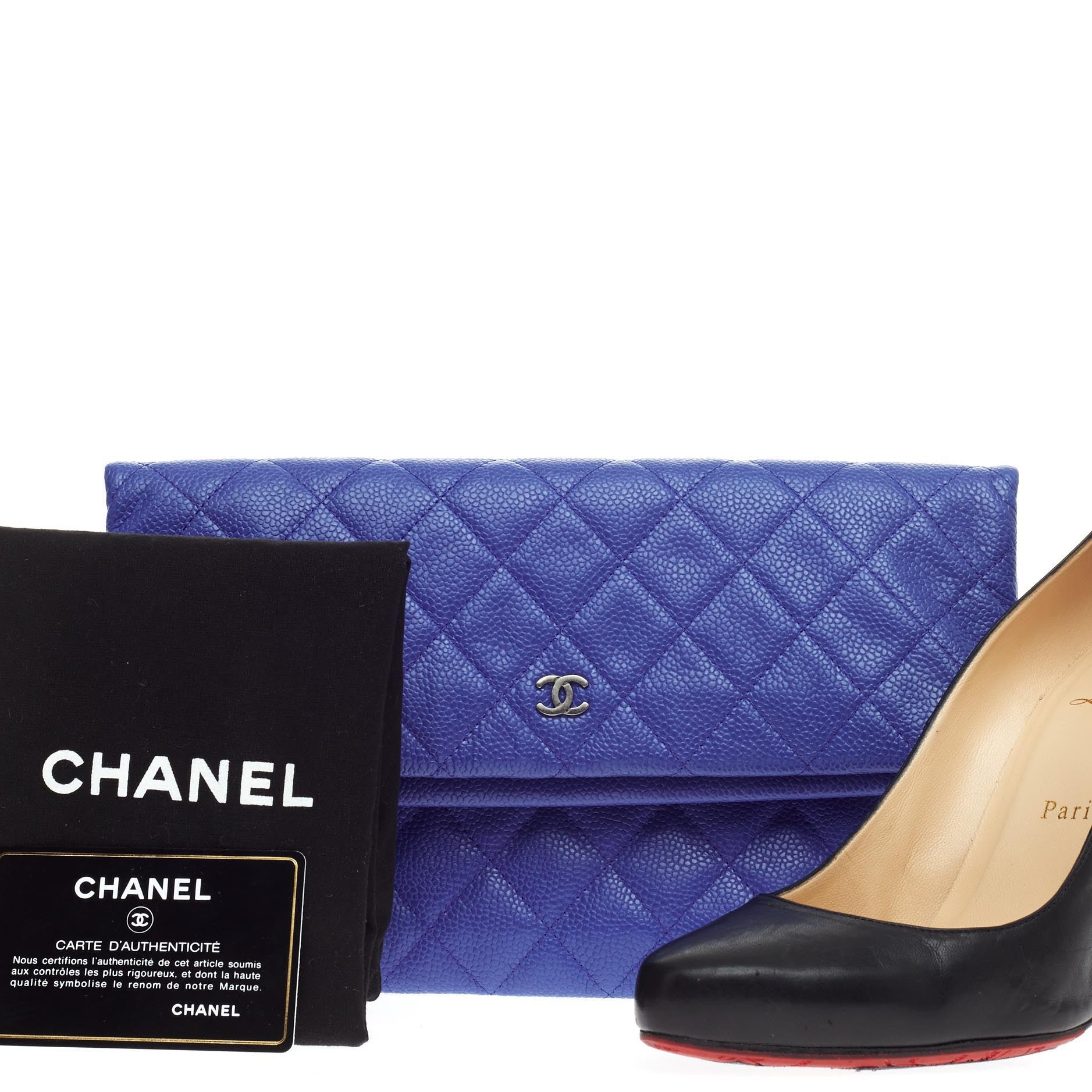 Beauty CC Clutch Quilted Caviar