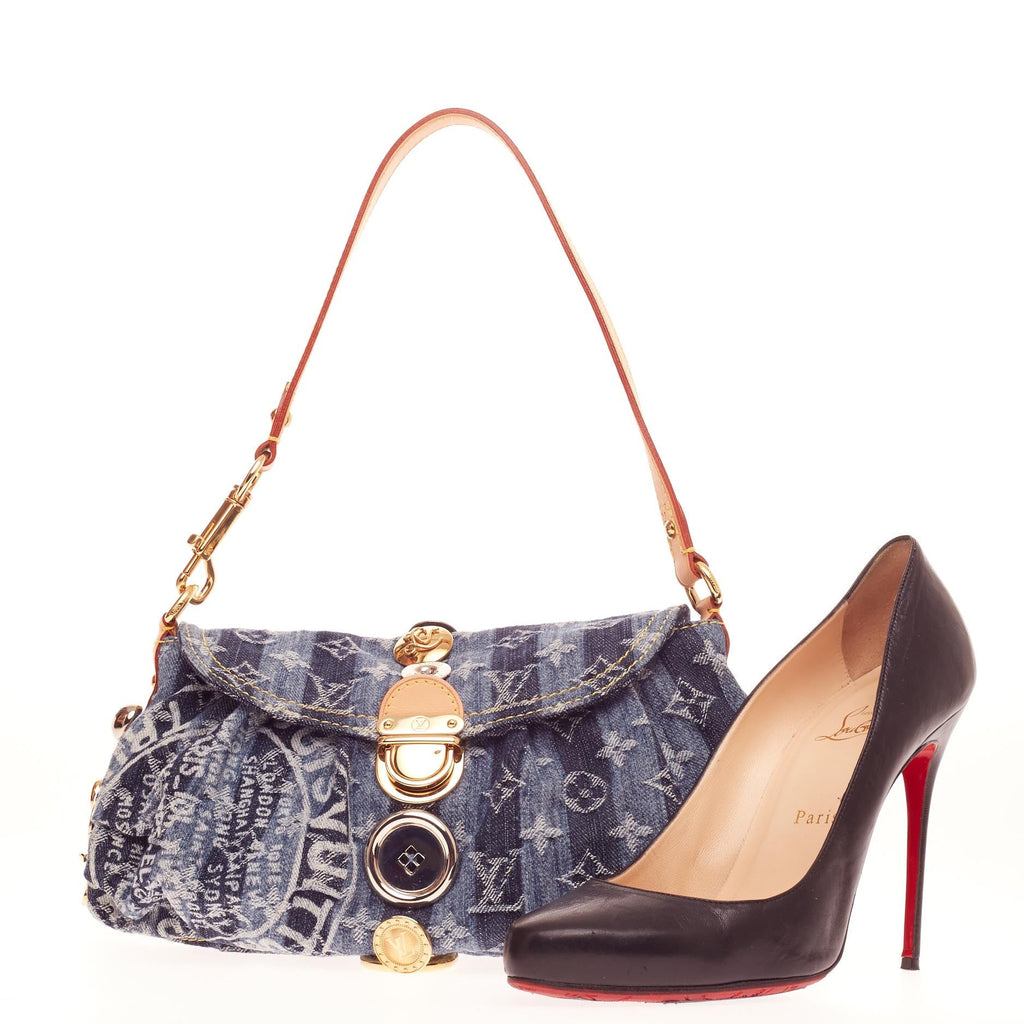 Pleaty Raye Handbag Limited Edition Denim Mini