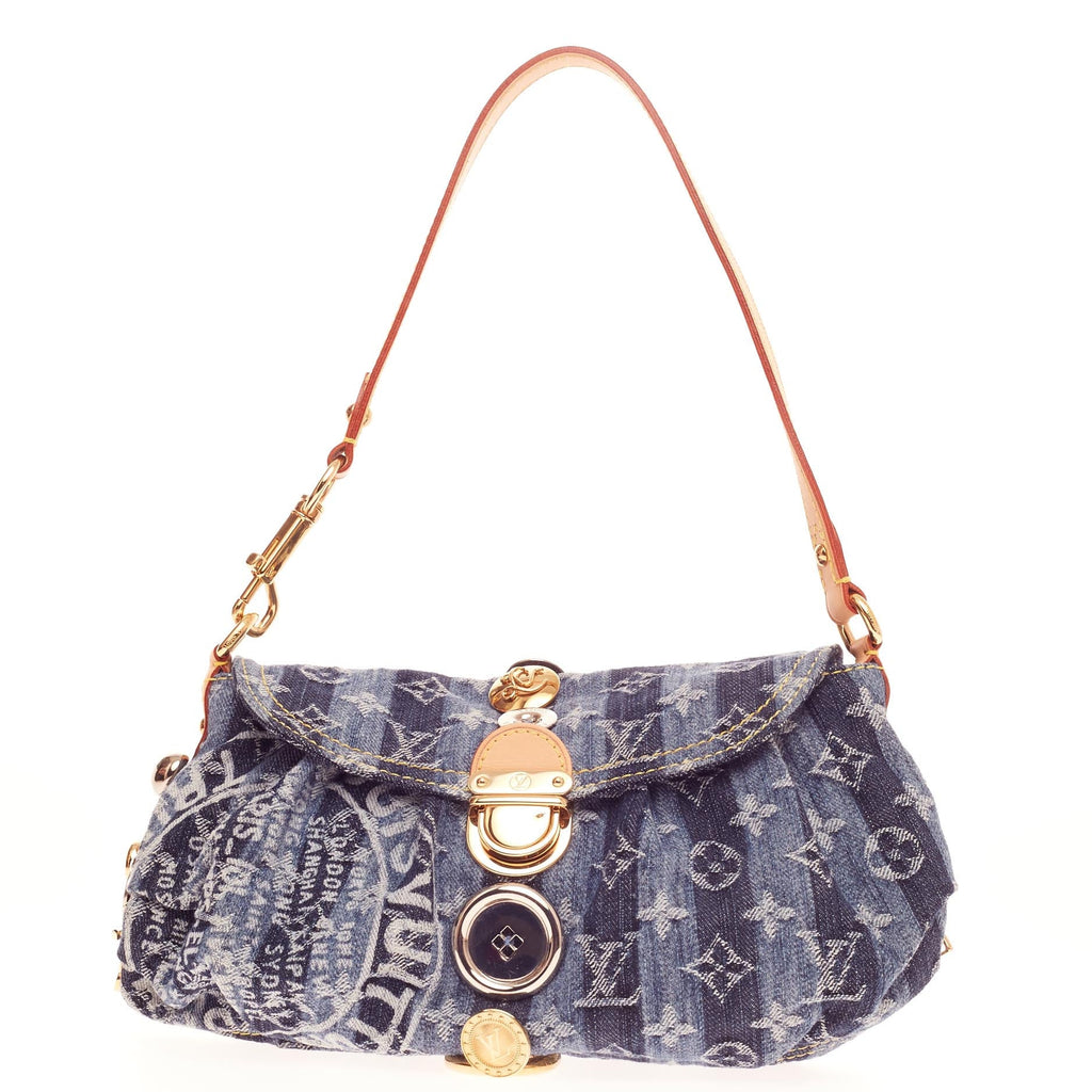 Pleaty Raye Handbag Limited Edition Denim Mini
