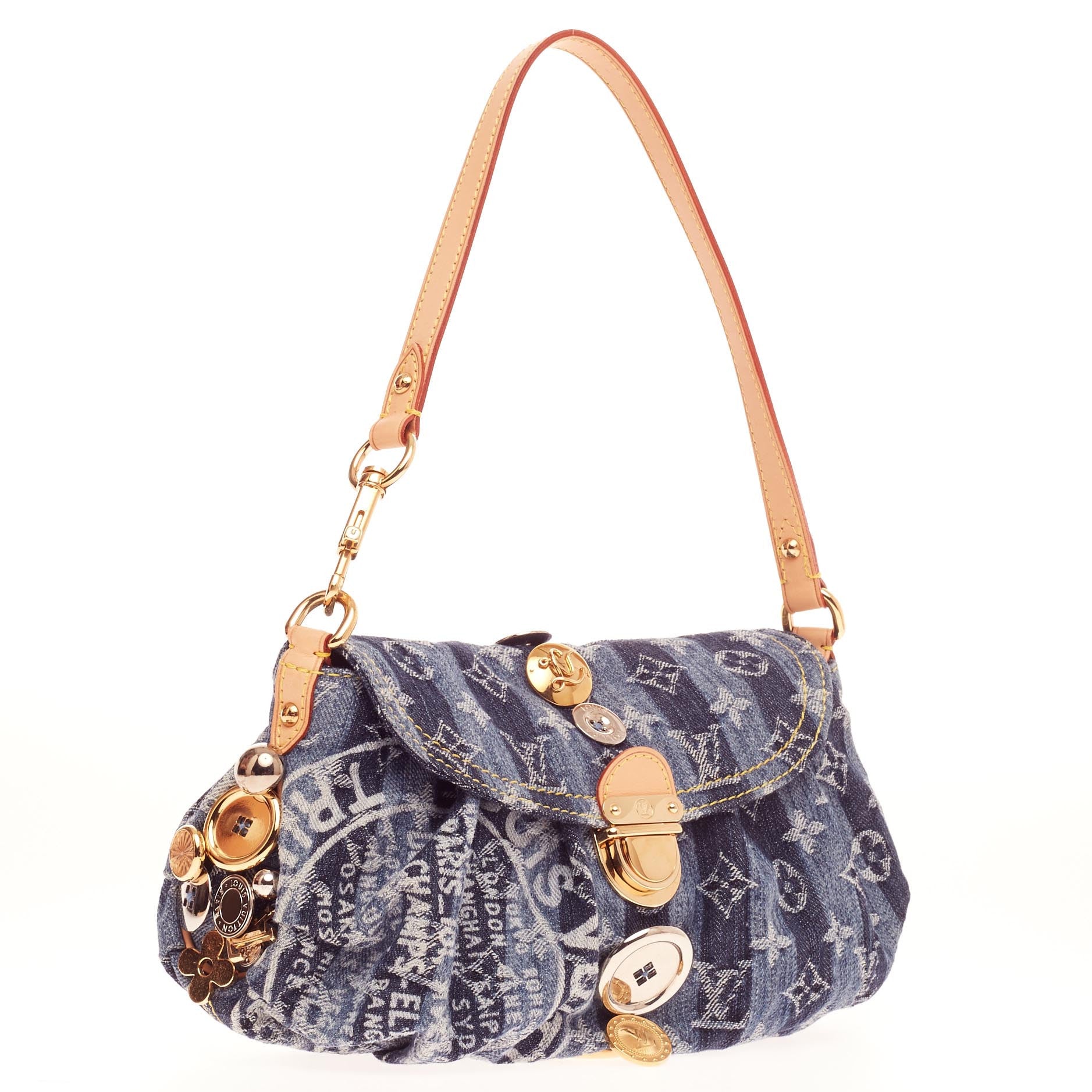 Pleaty Raye Handbag Limited Edition Denim Mini