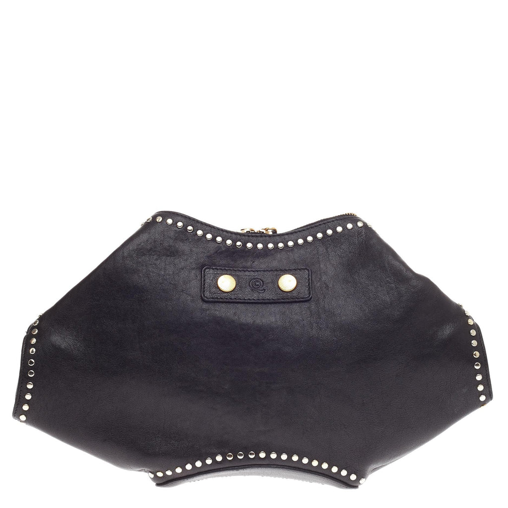 De Manta Clutch Studded Leather Large