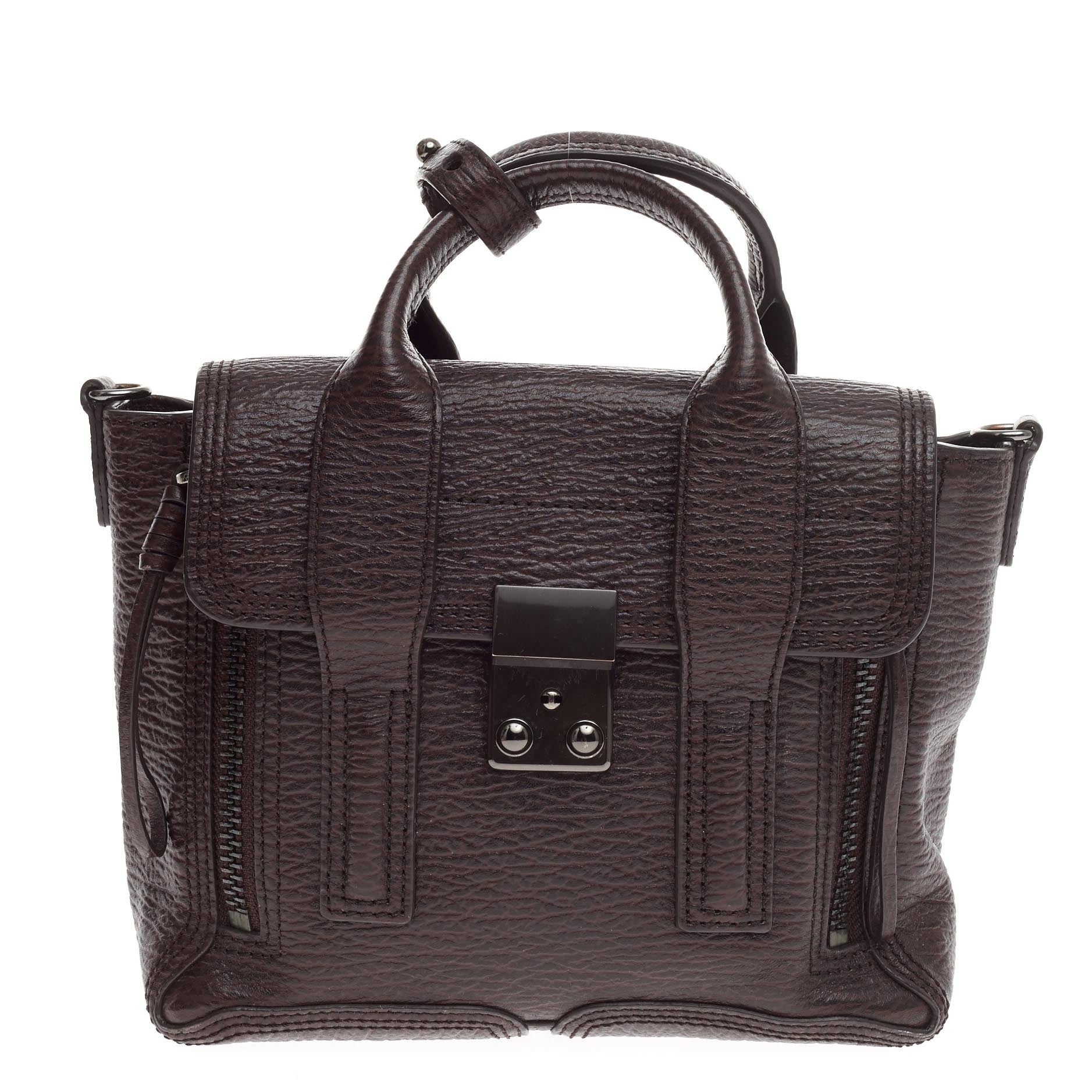 Pashli Satchel Leather Mini