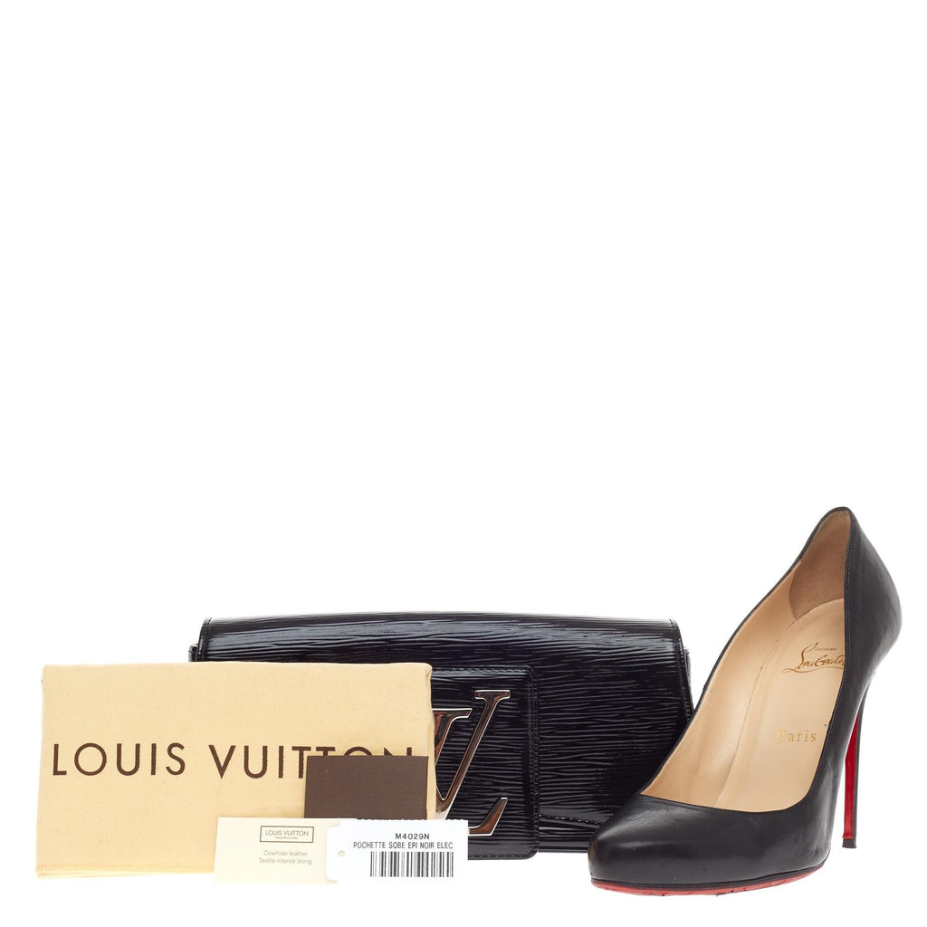 Sobe Clutch Electric Epi Leather