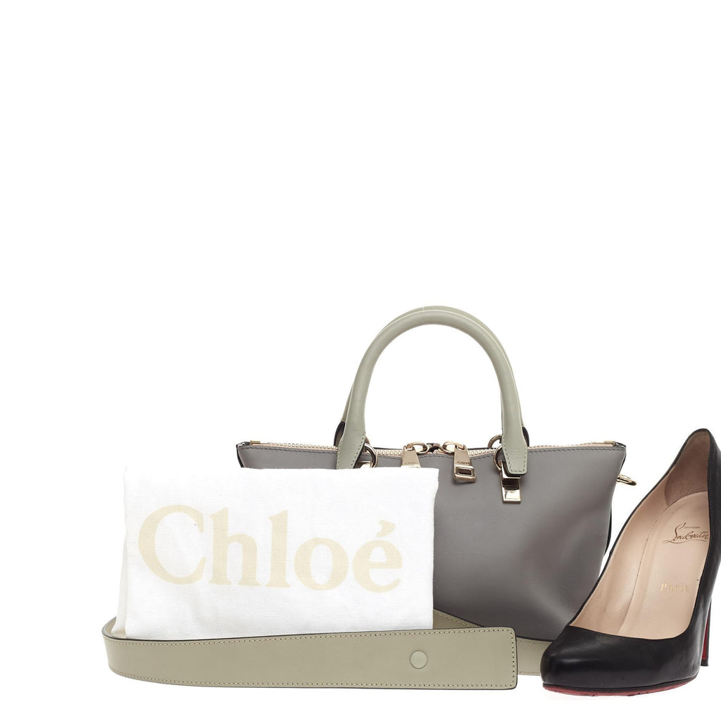 Baylee Satchel Bicolor Leather Mini