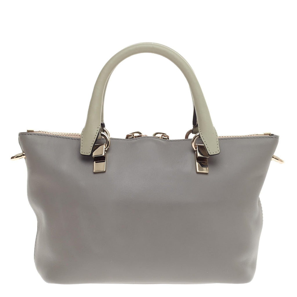 Baylee Satchel Bicolor Leather Mini